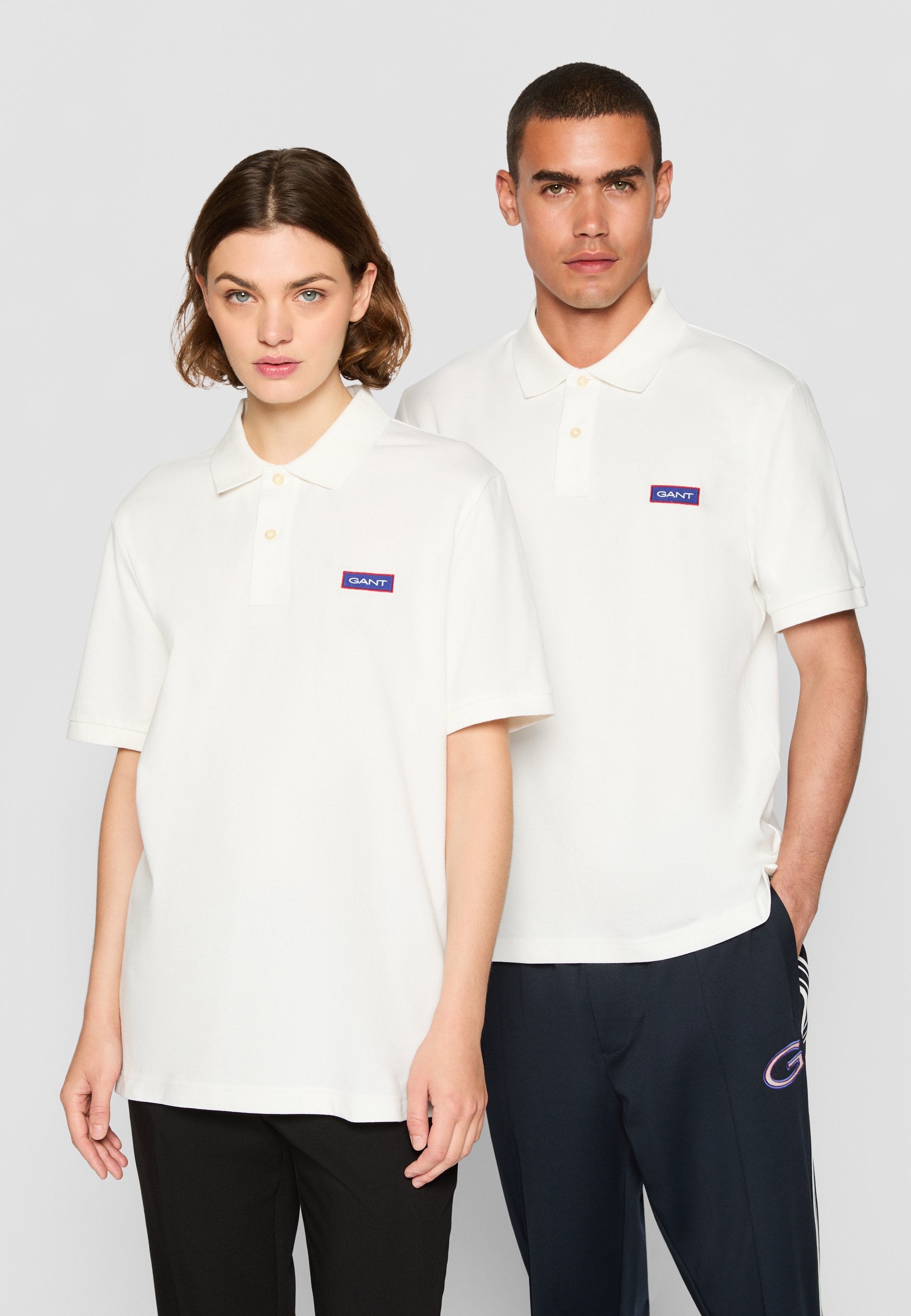 POLO EXCLUSIF HERITAGE 2.0 ARCHIVE STRIPE MANCHES COURTES - Polo - écru