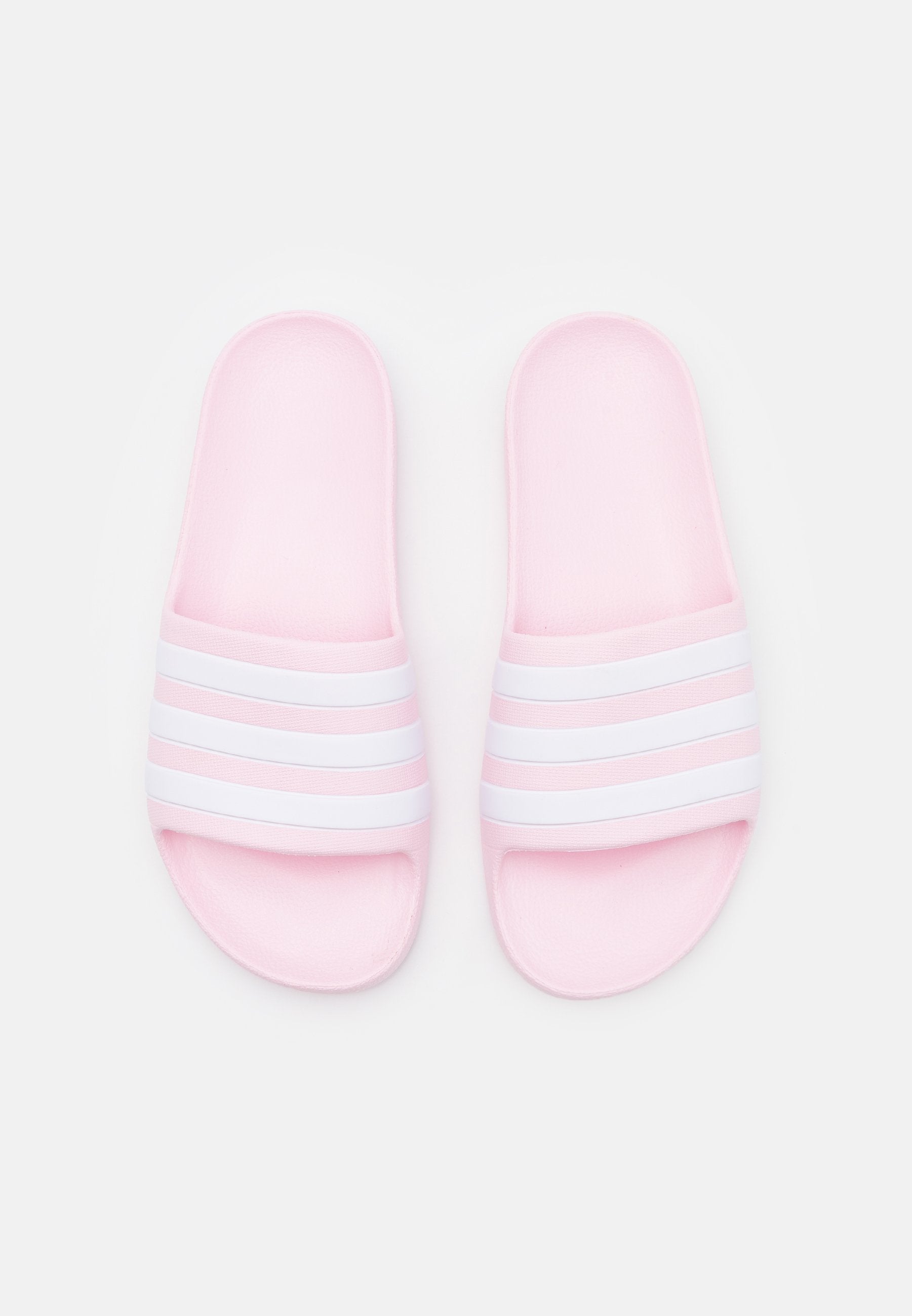 ADILETTE AQUA KIDS - Pool slides - clear pink/footwear white