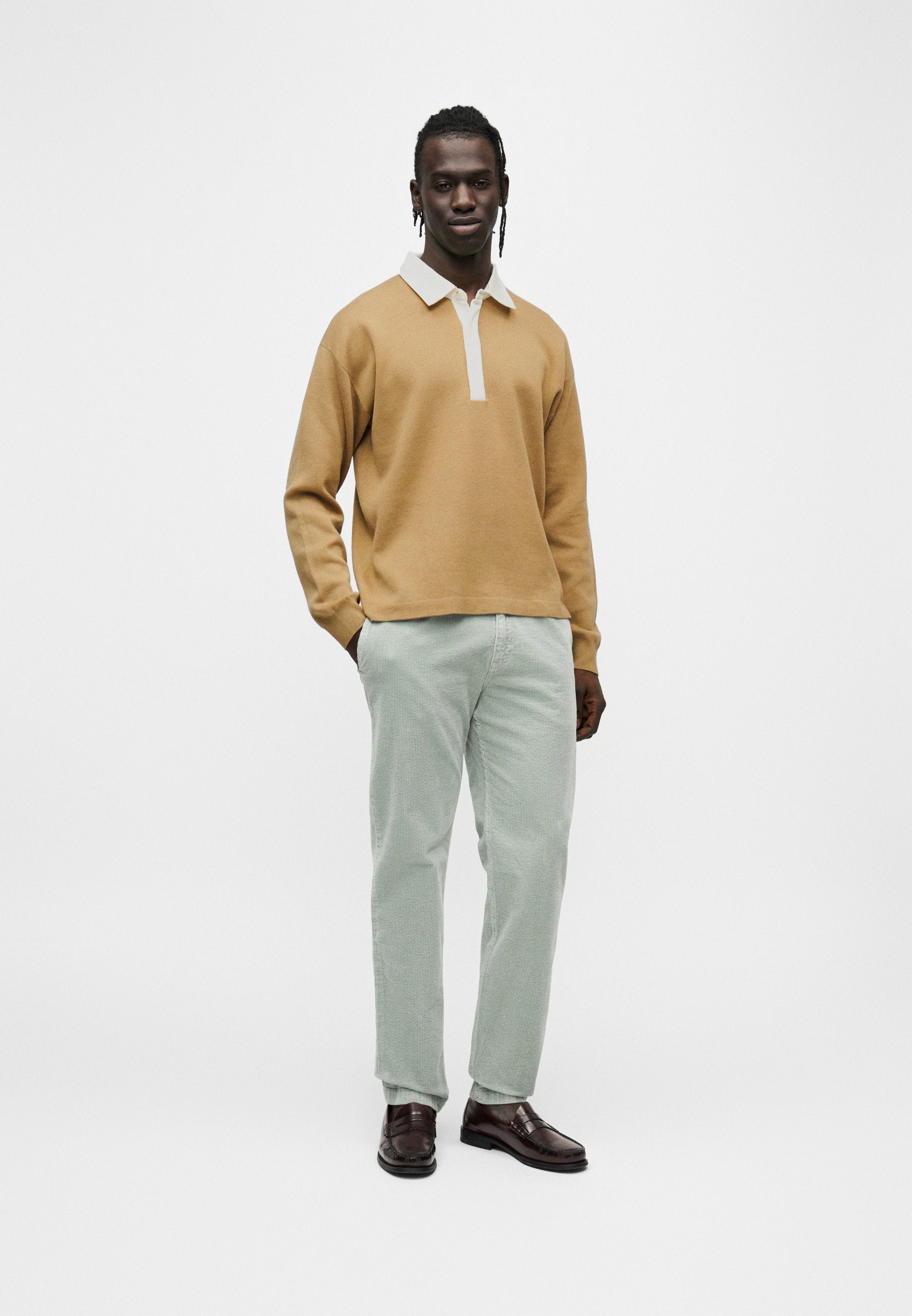 USTINO - Jumper - dark beige