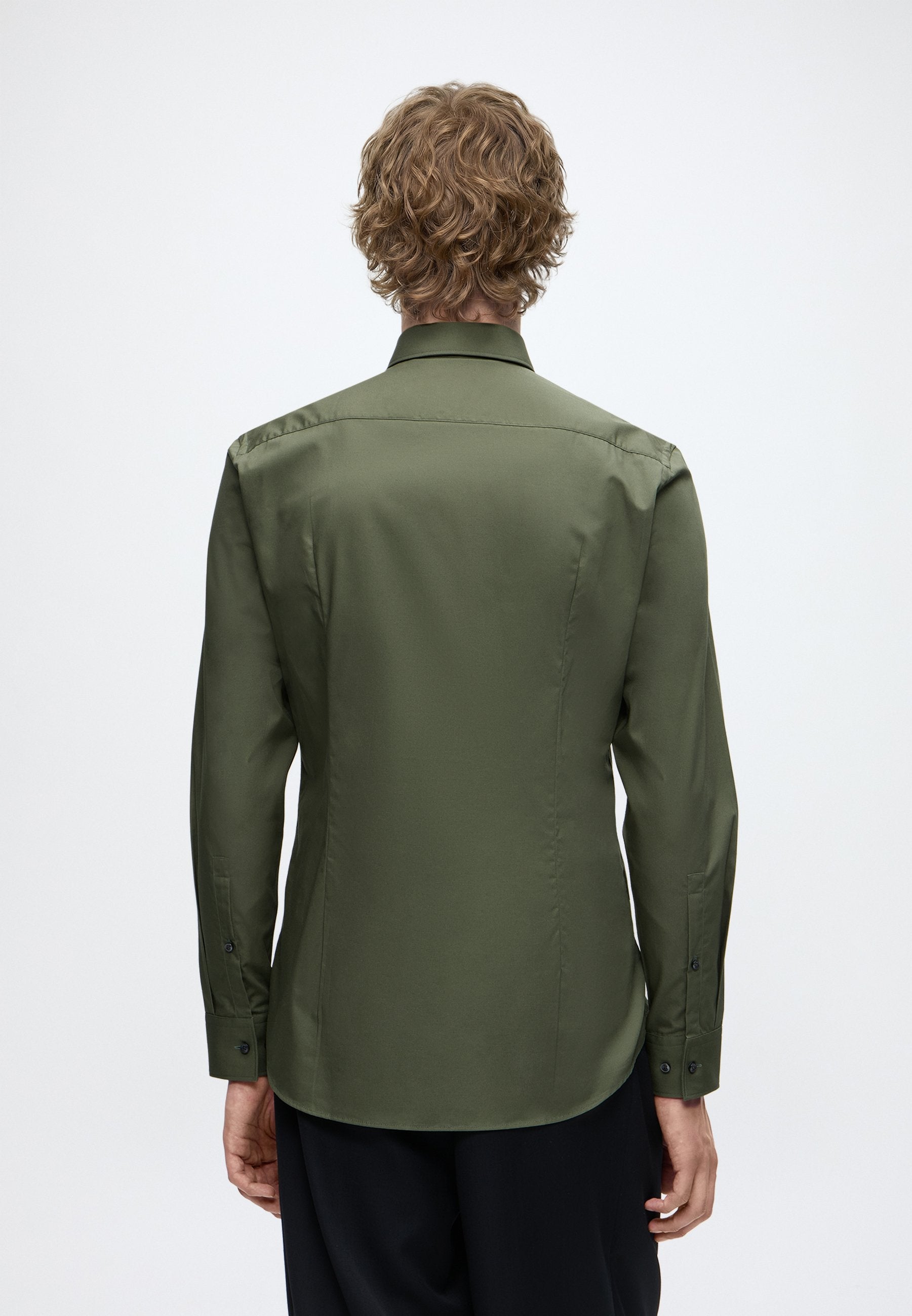 KENNO - Chemise - vert ouvert
