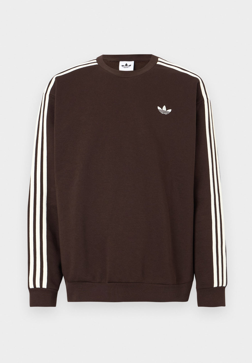 CREW - Sweatshirt - aurora coffee/off white