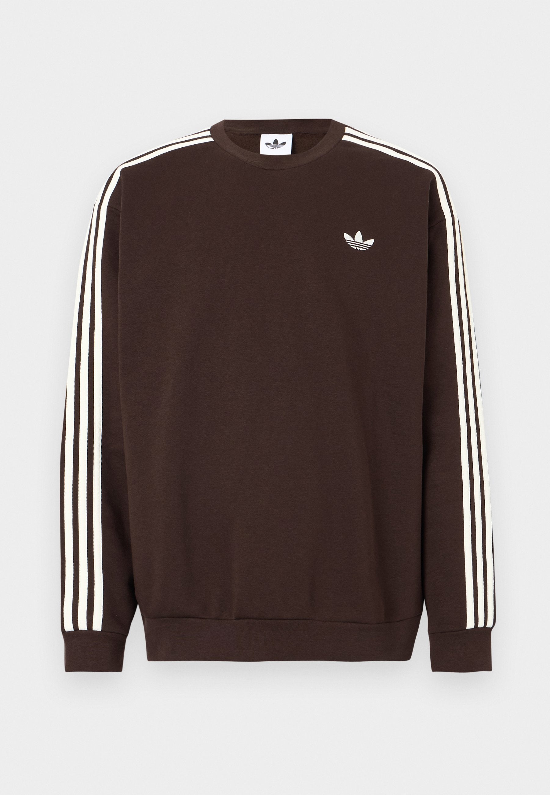 CREW - Sweatshirt - aurora coffee/off white