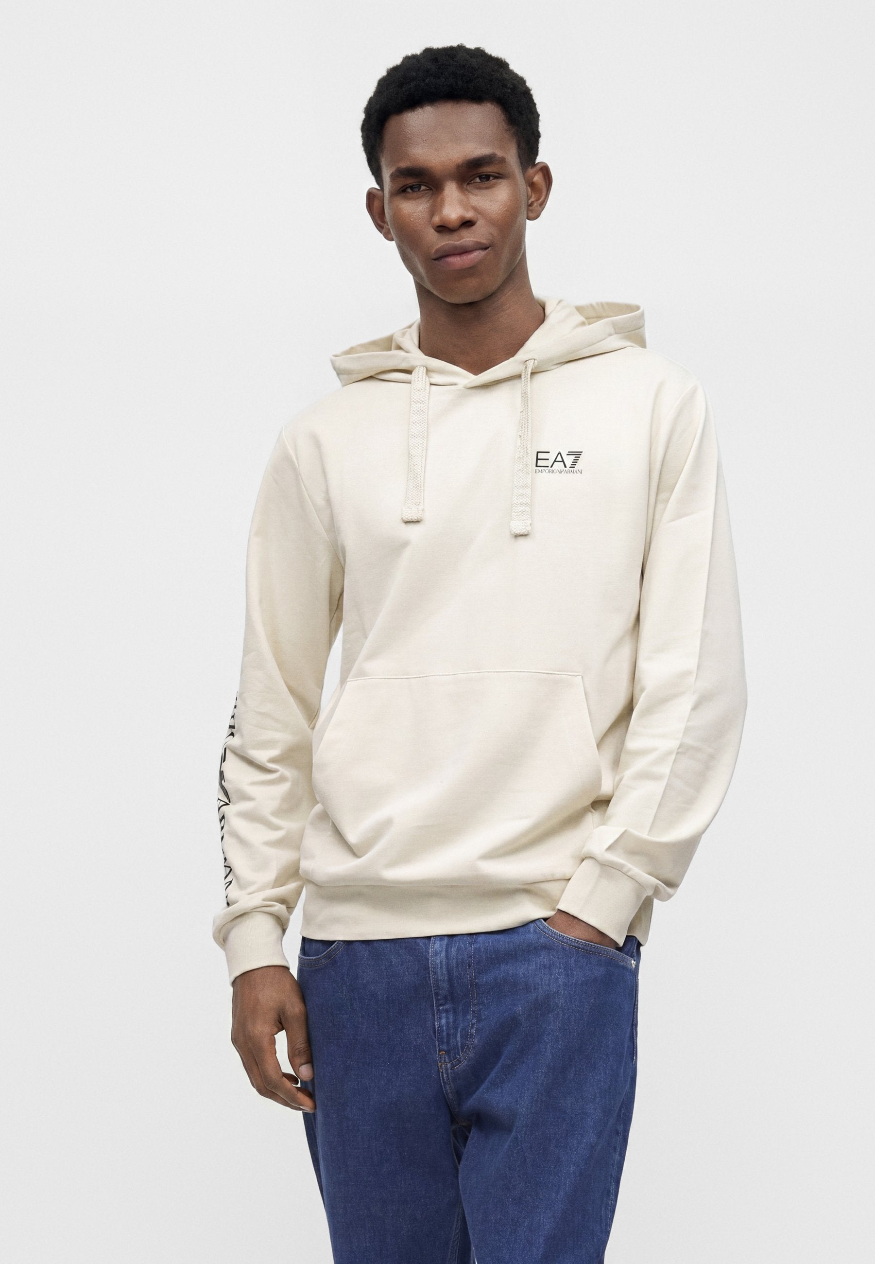 TRAIN LOGO SERIES - Hoodie - almond milk