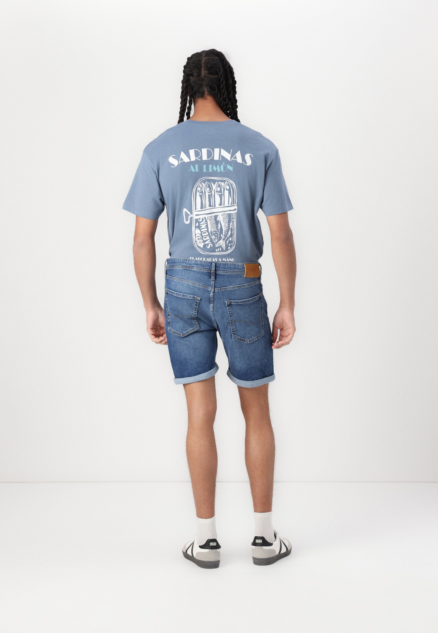 Denim Regular Fit - Denim shorts - blue denim