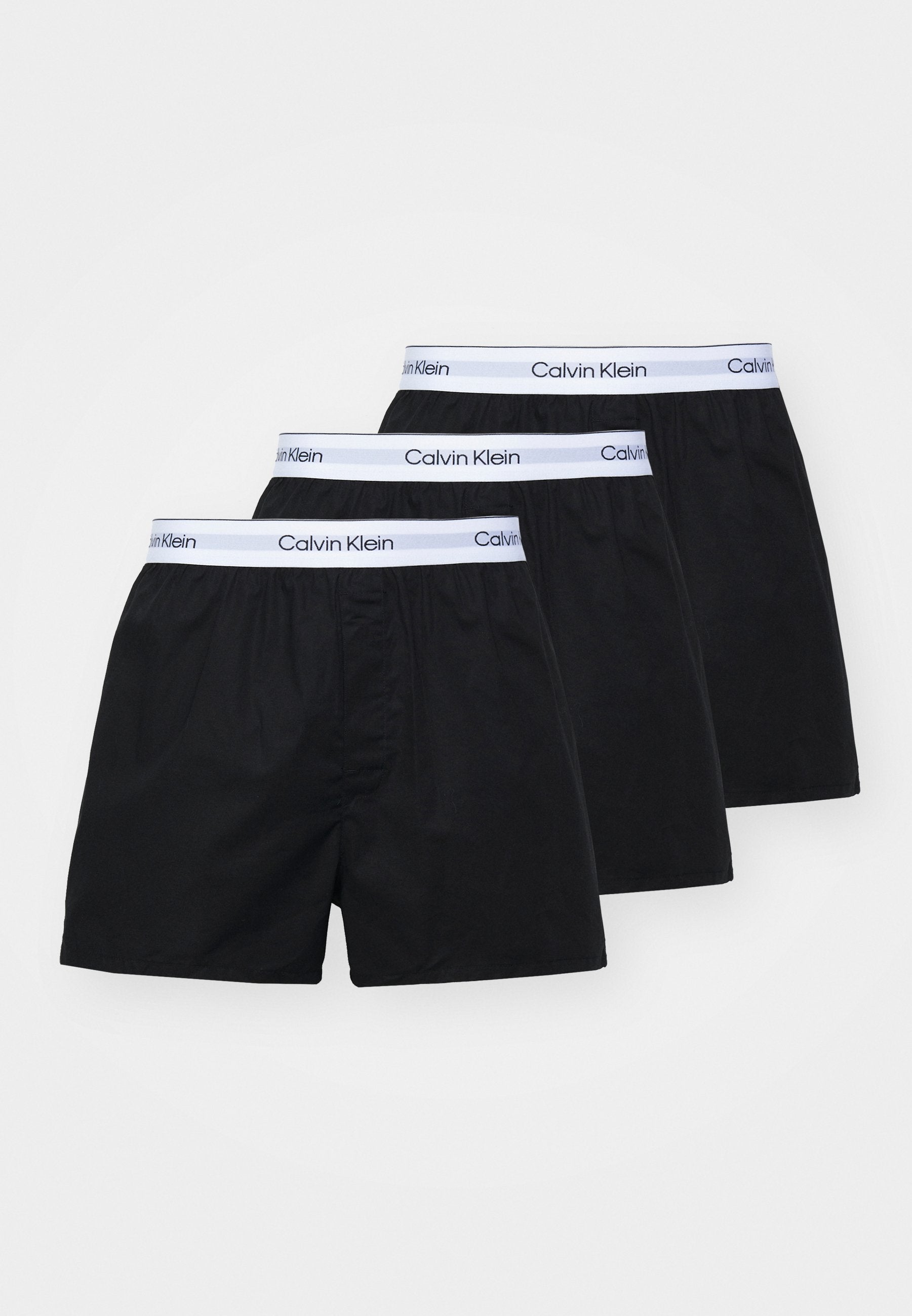 SLIM ICON 3 PACK - Boxer shorts - black