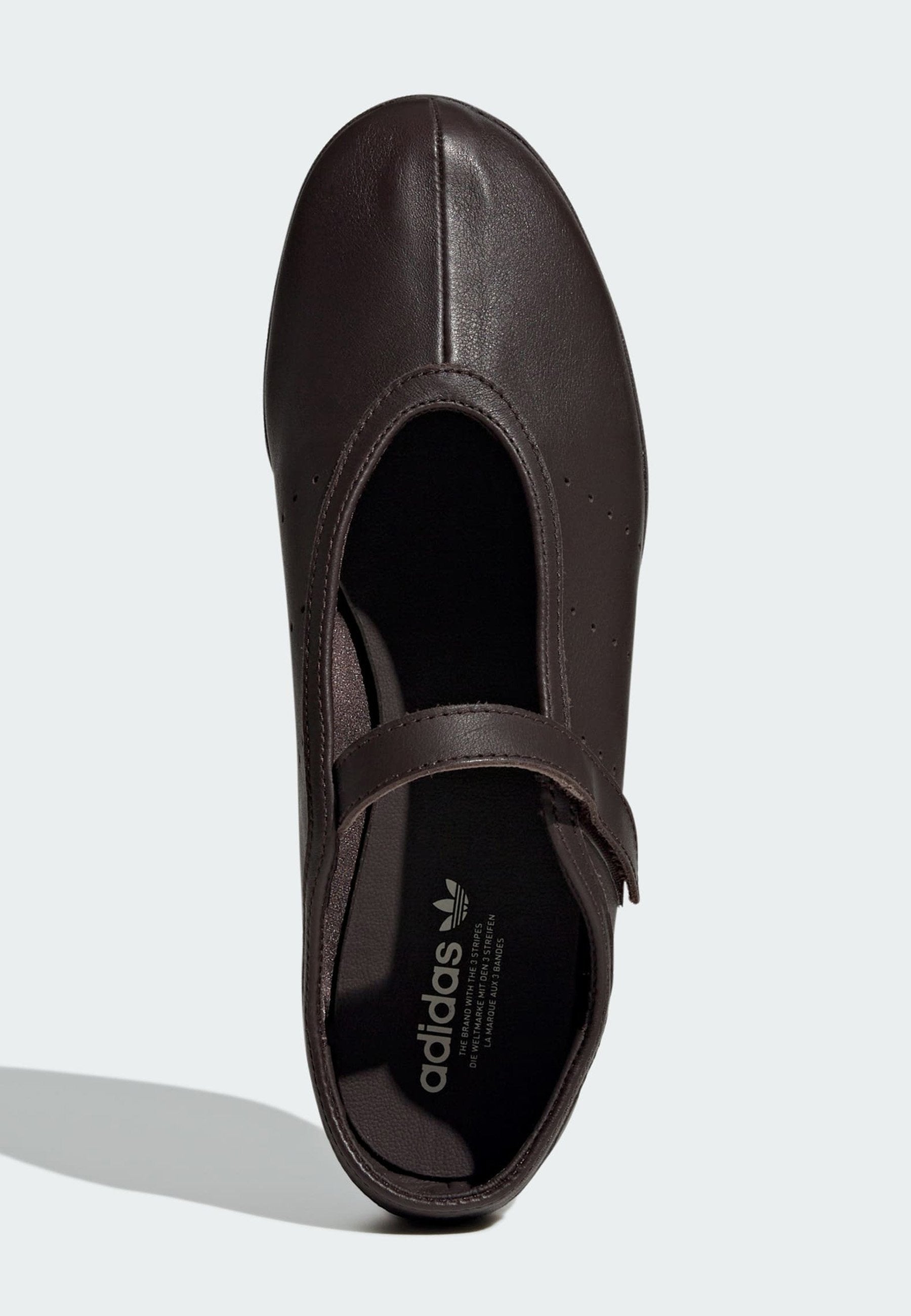 STAN SMITH BALLET - Ankle strap ballet pumps - aurora coffee   aurora coffee   cream white