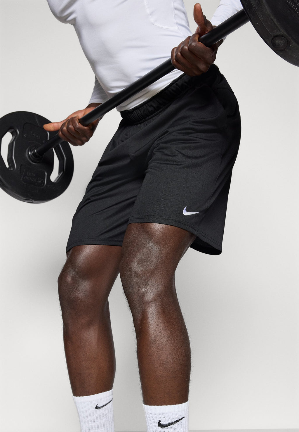 FLEX SHORT - Sports shorts - black/white