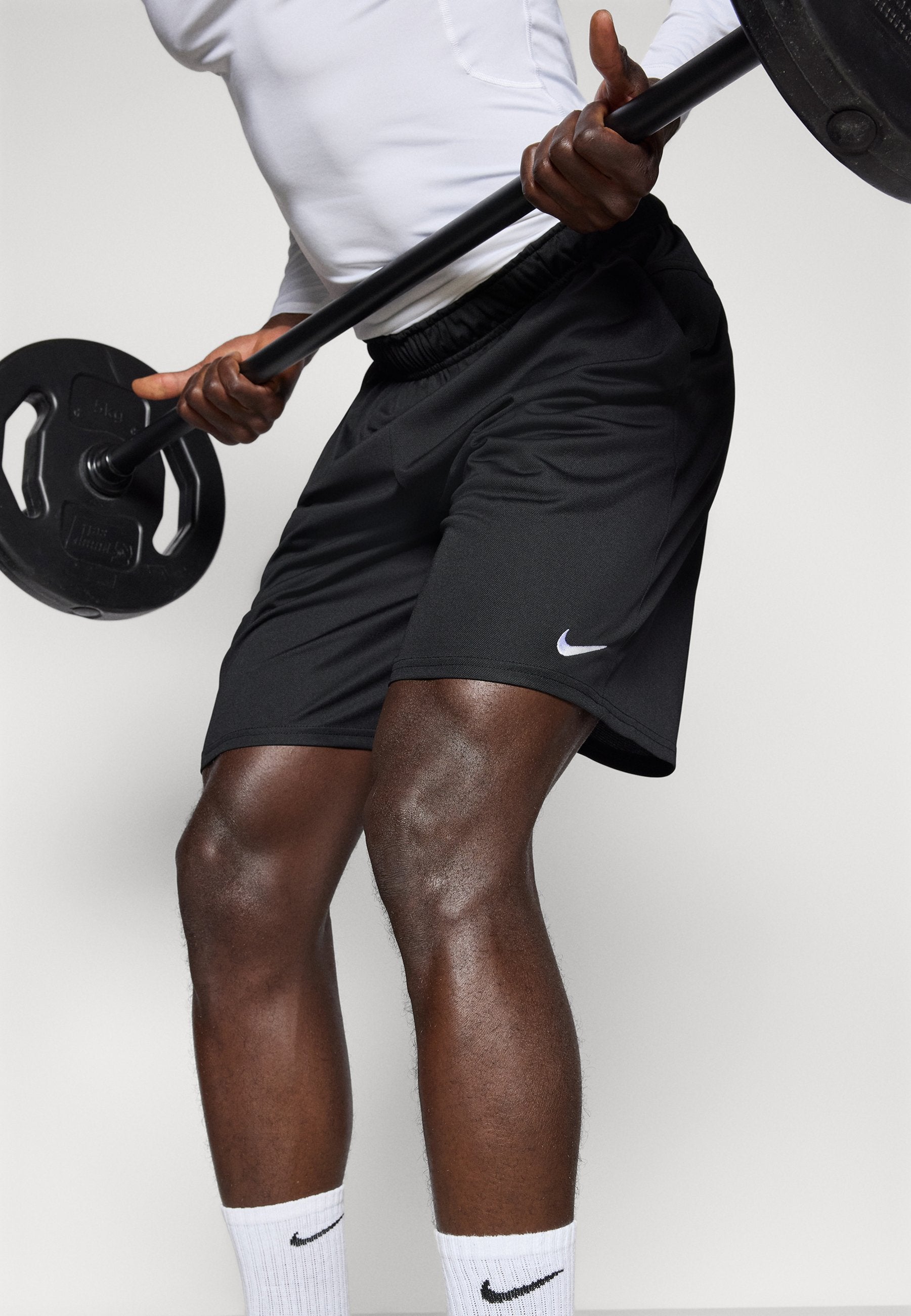 FLEX SHORT - Sports shorts - black/white