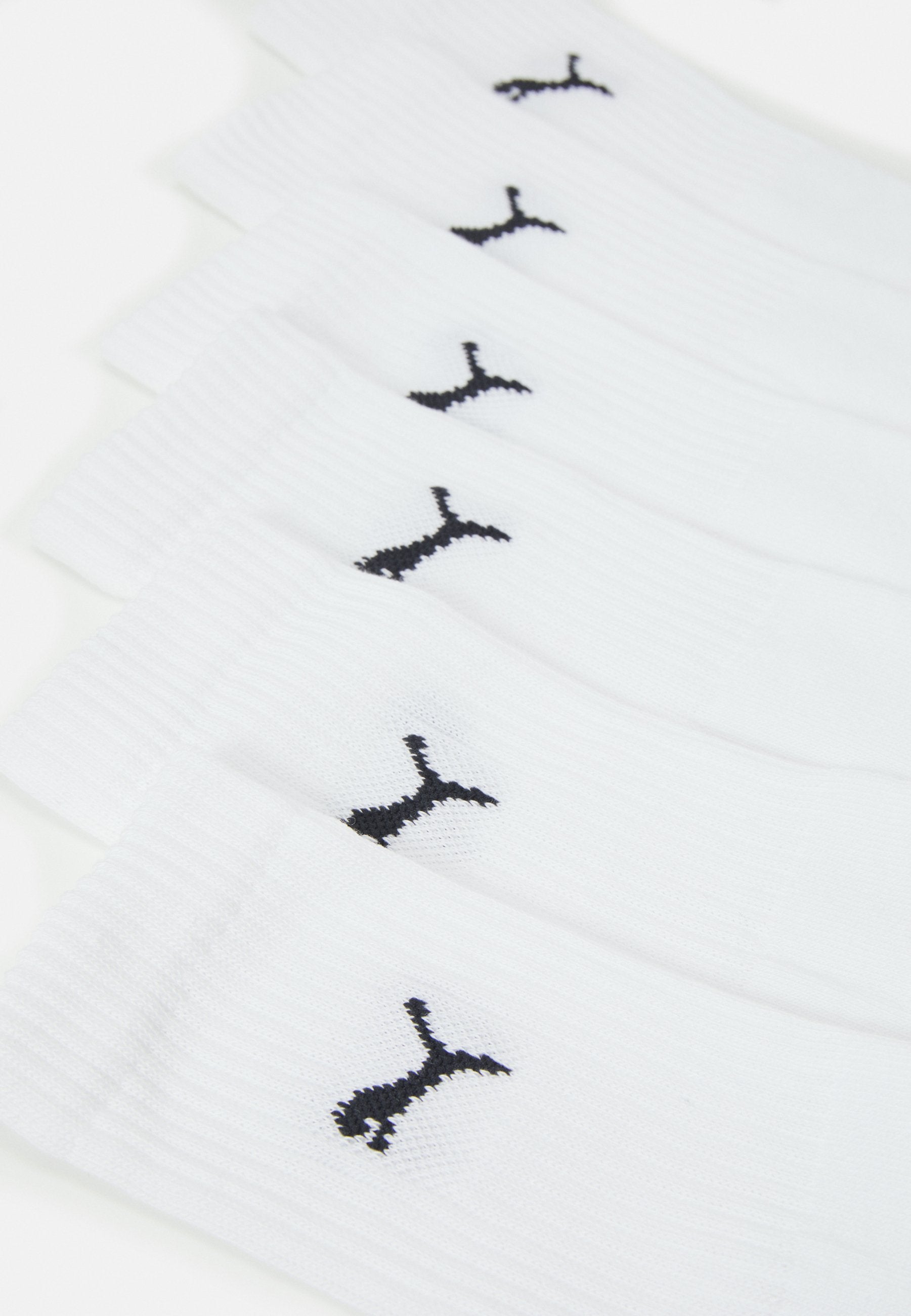 CREW ECOM UNISEX 6 PACK - Sports socks - white