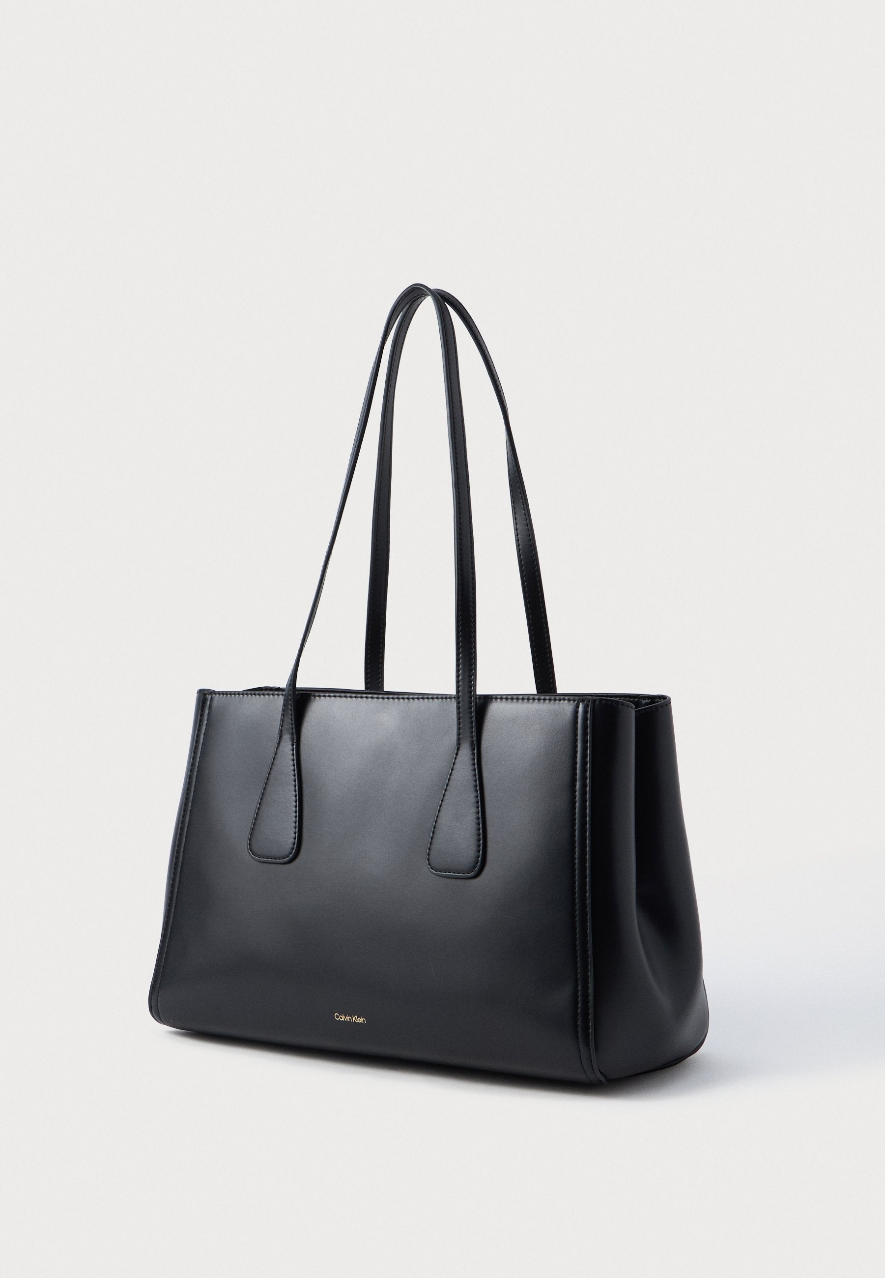 Handbag - black/antique light gold-coloured
