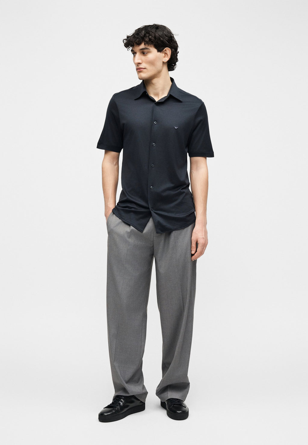 Shirt - blue navy