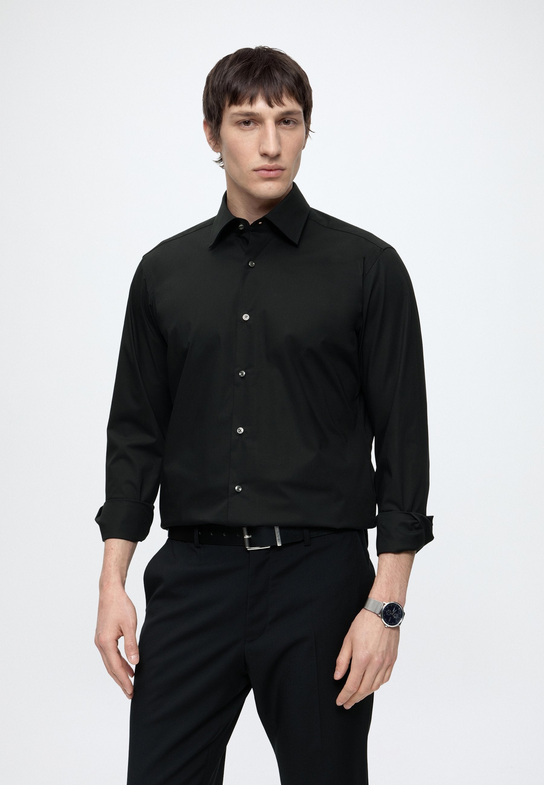 JOE KENT - Shirt - black