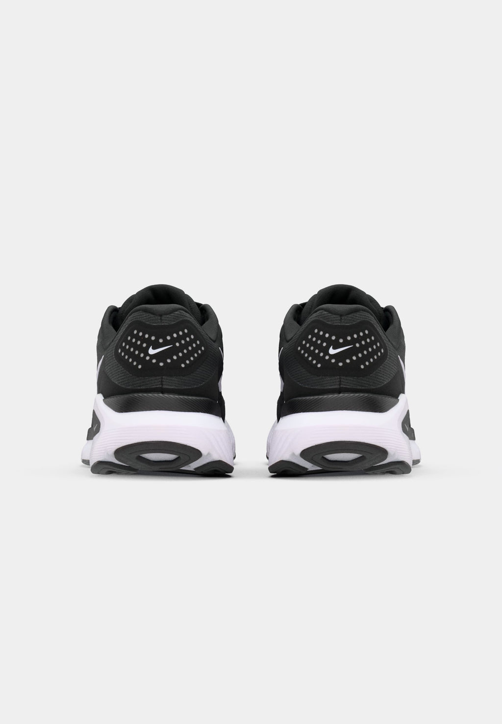 W NIKE STRUCTURE 26 - Chaussures de running sur route - black/white/cool grey/metallic silver