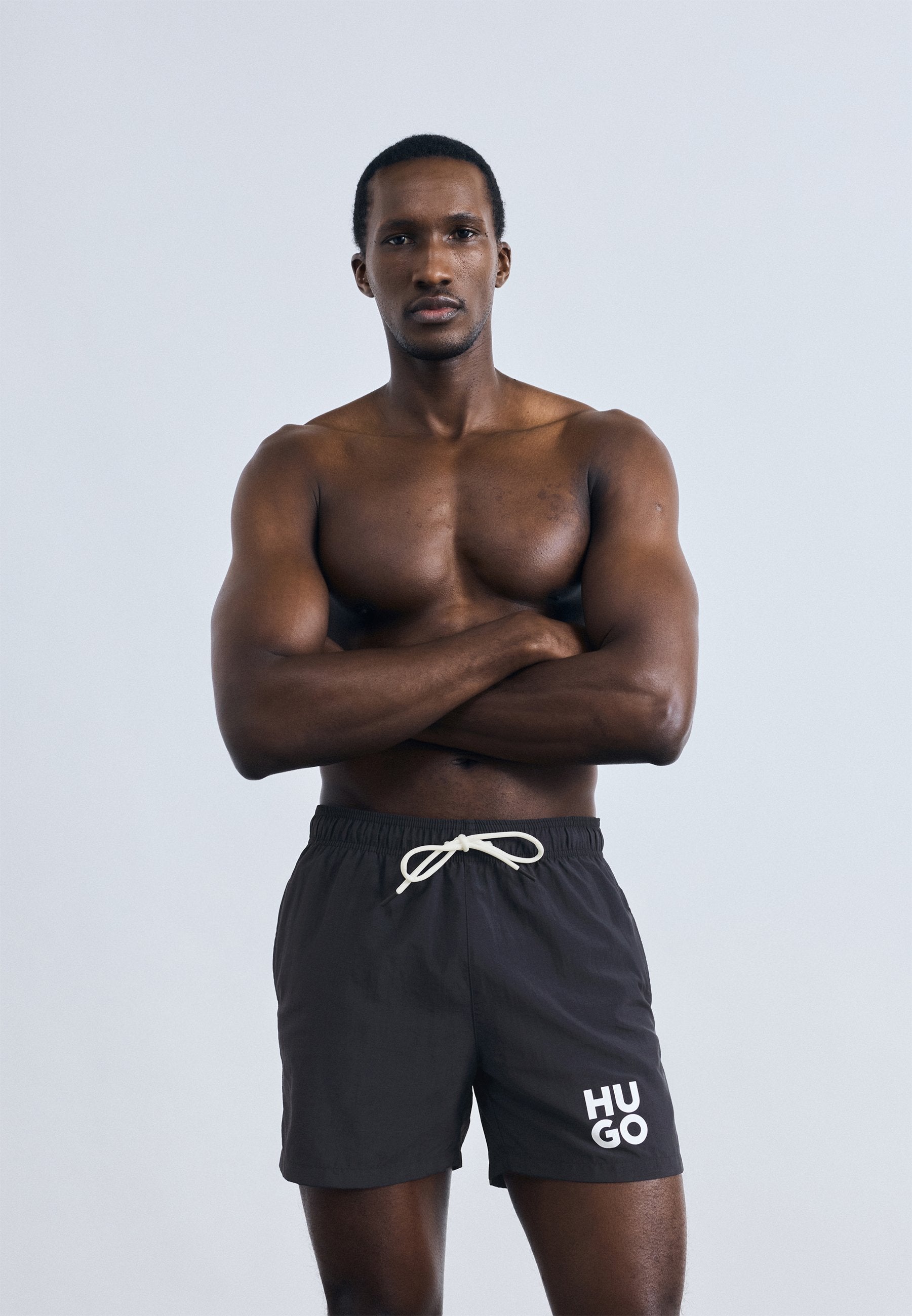 PAOLO - Swimming shorts - black