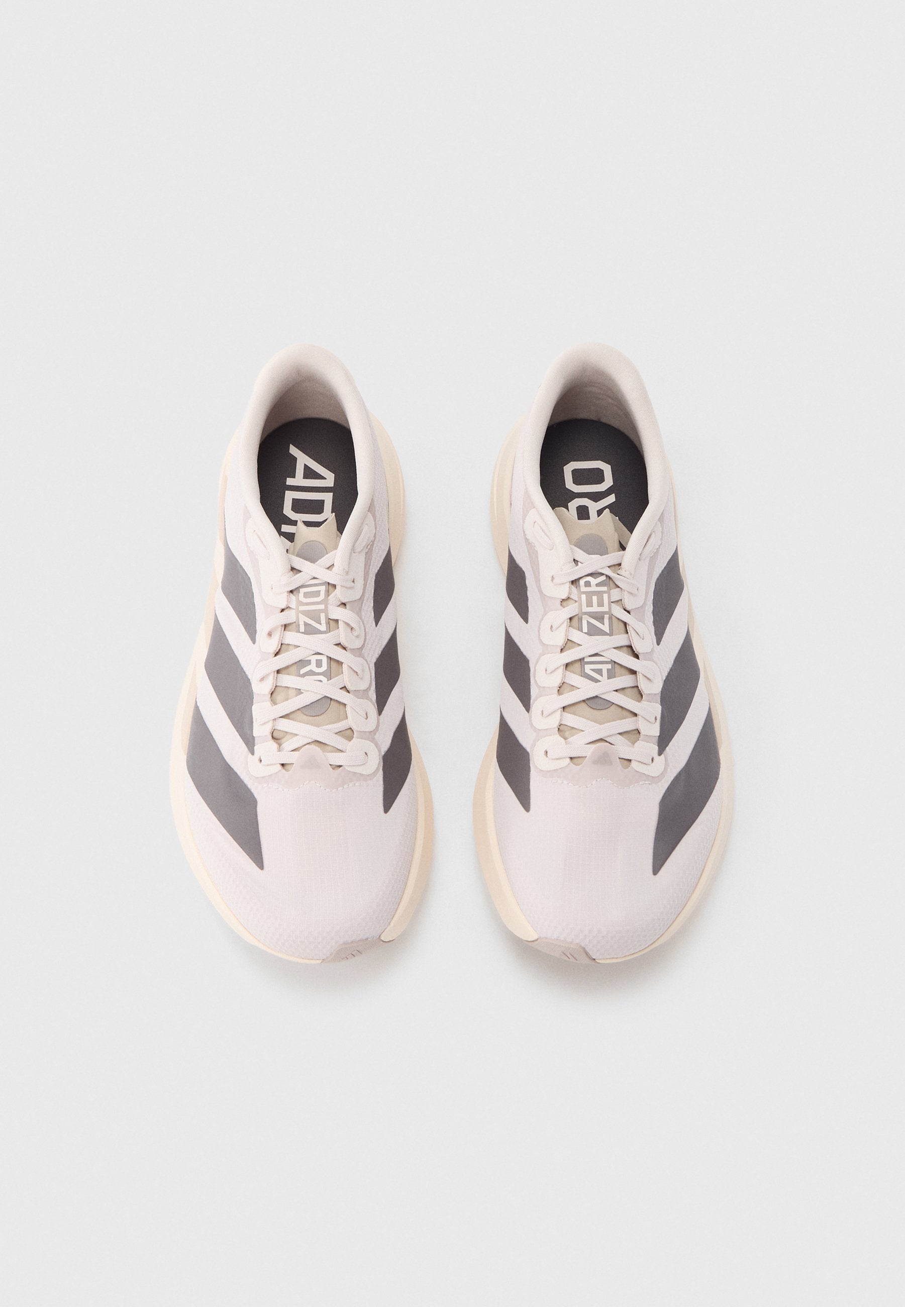 ADIZERO EVO SL WOVEN W - Road running shoes - putty mauve/charcoal