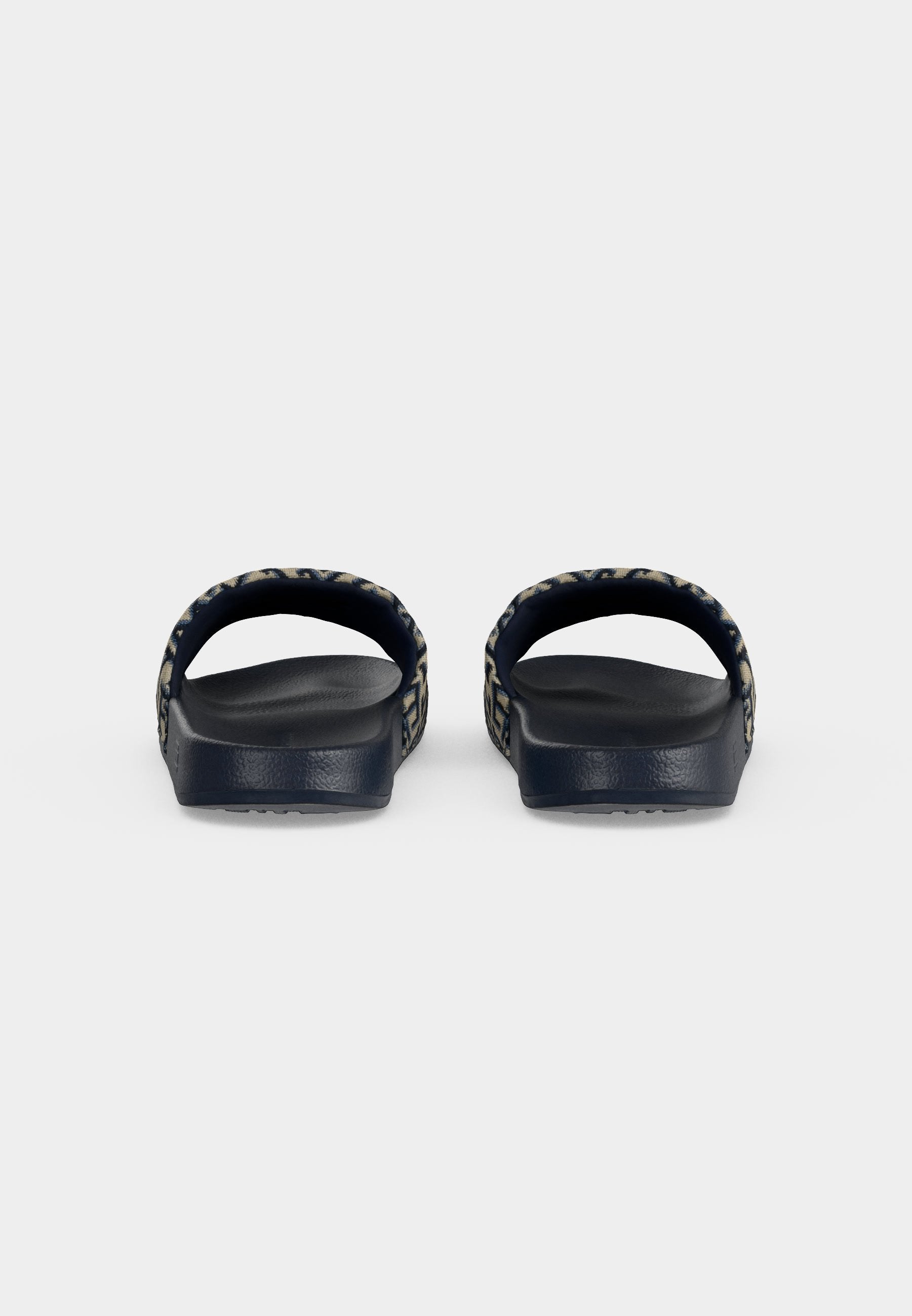 TH MONOGRAM POOL SLIDE - Mules - space blue