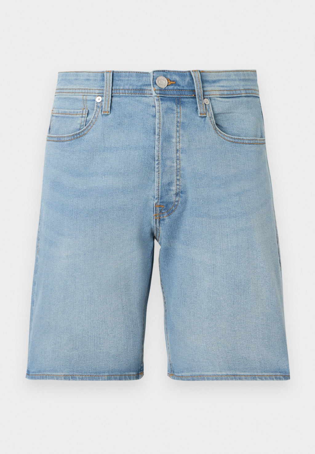 JJIRICK JJORIGINAL - Denim shorts - blue denim