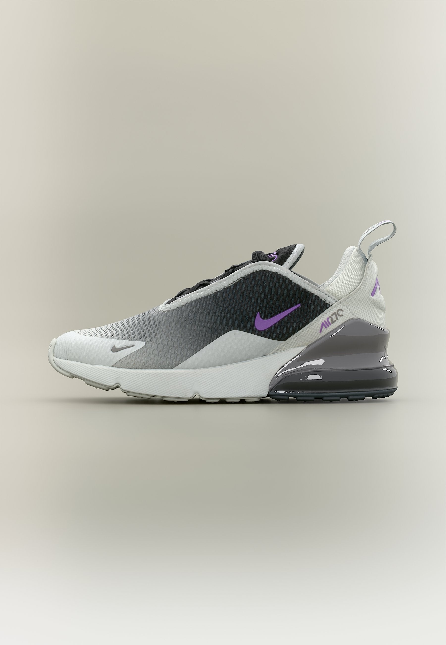 AIR MAX 270 UNISEX - Trainers - photon dust/bright violet/black/pencil point