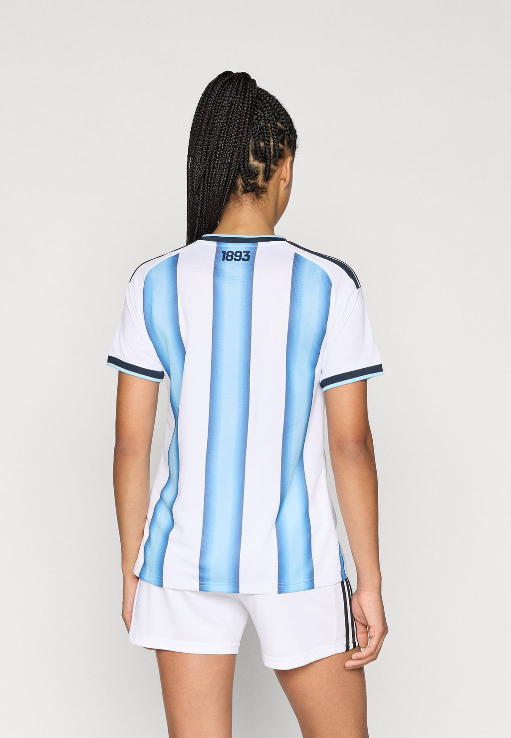 ARGENTINA 26 HOME - National team wear - white/icey blue/light blue