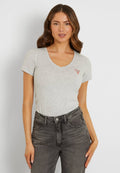 MINI TRIANGLE TEE - Basic T-shirt - grijs