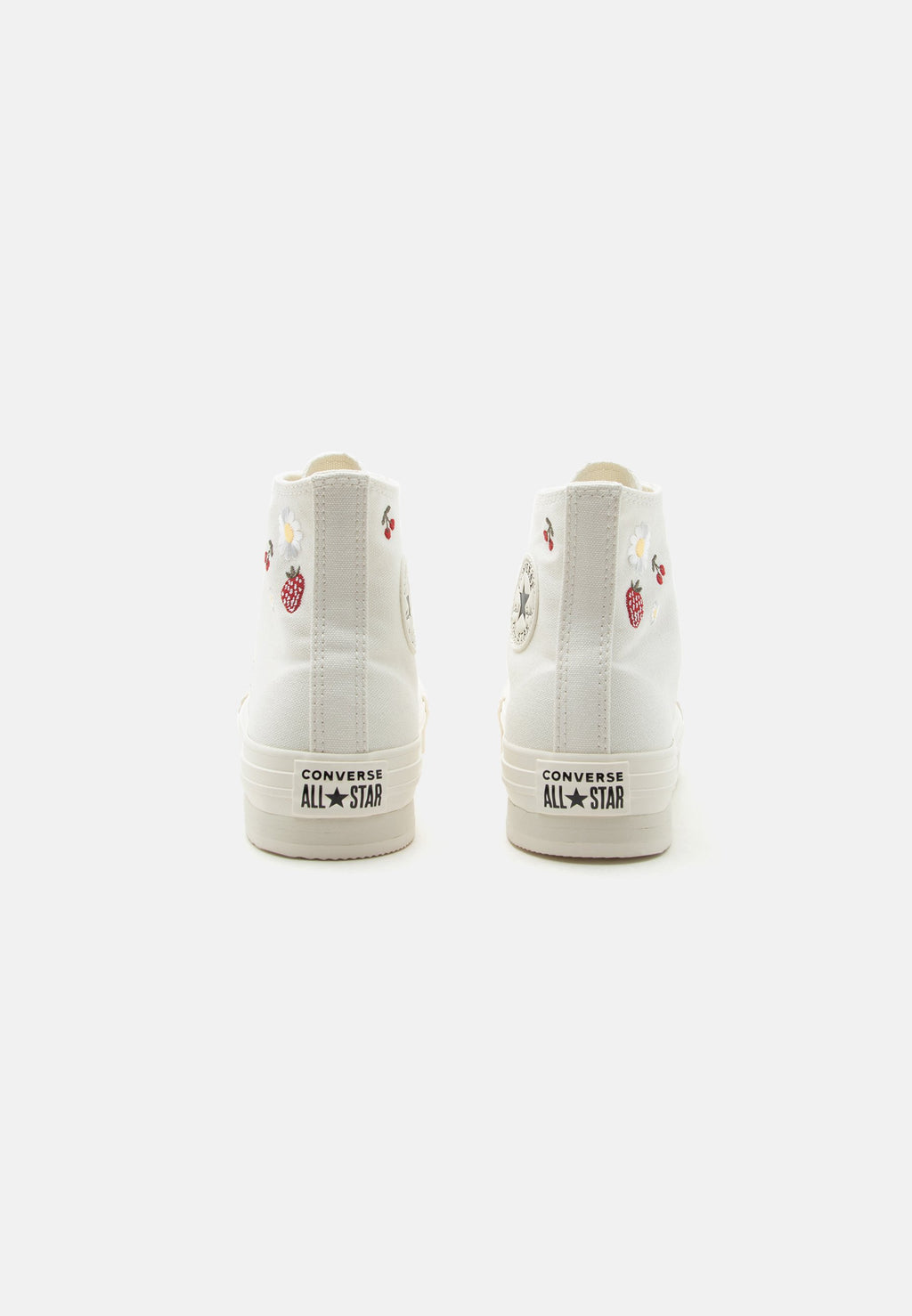 CHUCK TAYLOR ALL STAR LIFT UNISEX - Yüksek bilekli spor ayakkabı - eski beyaz/gri beyaz/siyah