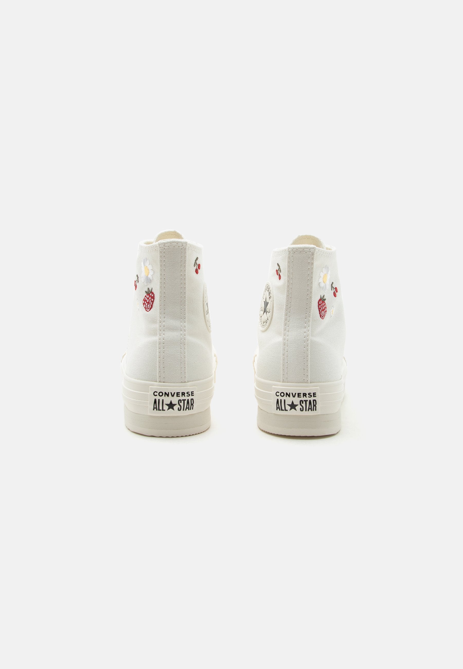 CHUCK TAYLOR ALL STAR LIFT UNISEX - Yüksek bilekli spor ayakkabı - eski beyaz/gri beyaz/siyah