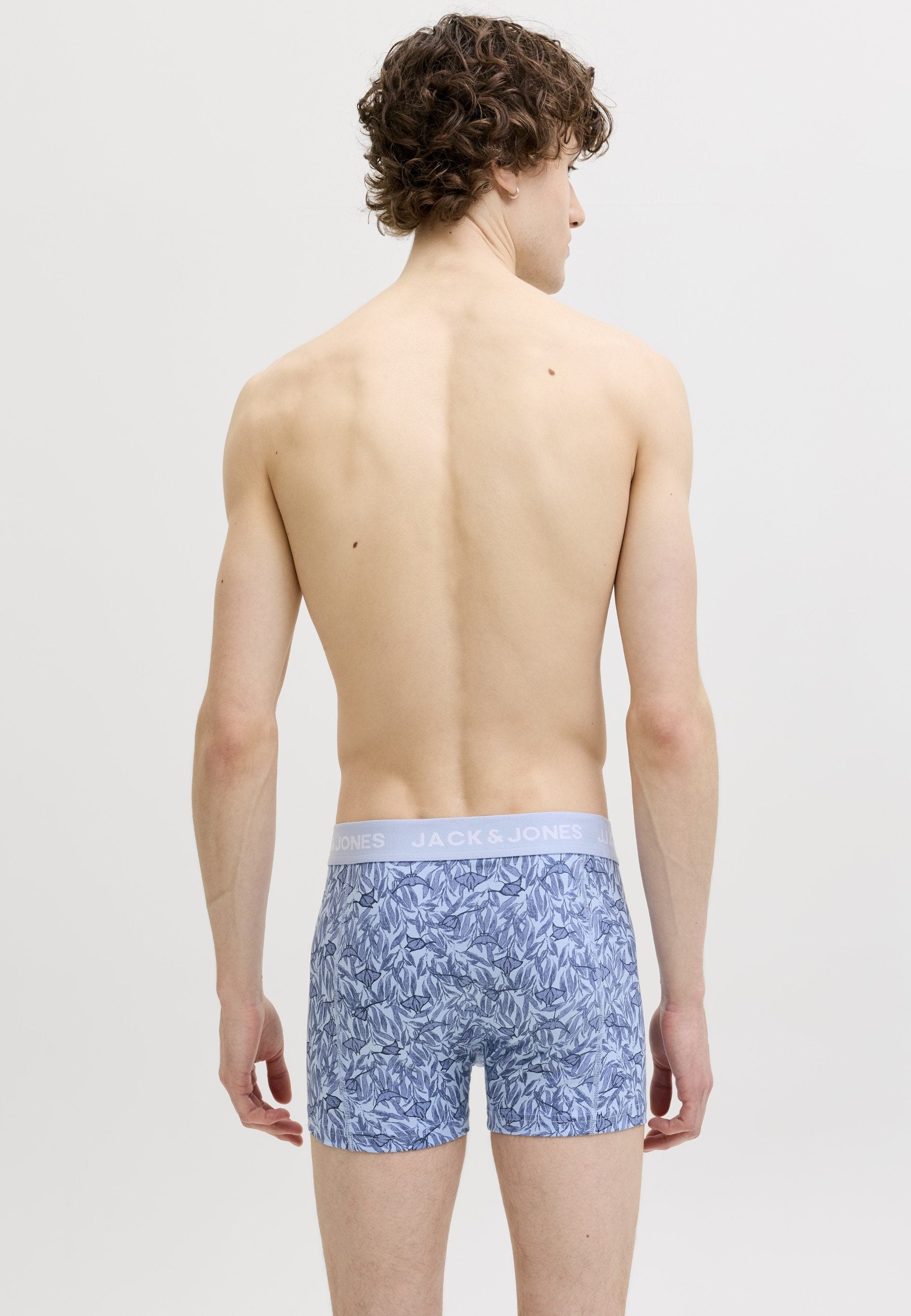 JACJAKE LEMON 3 PACK - Trunks - navy/light blue/atlantic deep