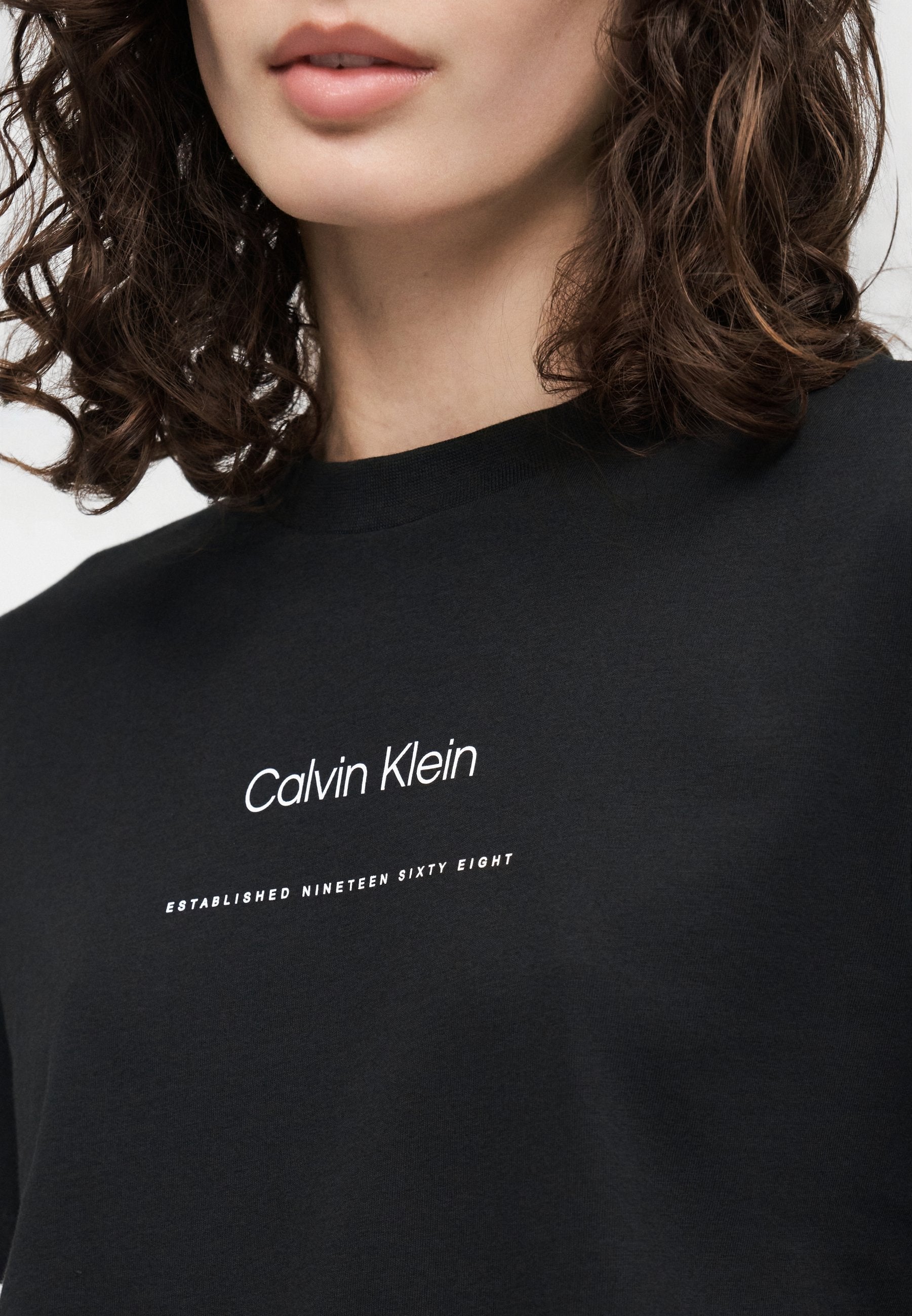 MULTI LOGO CLASSIC TEE - Print T-shirt - black