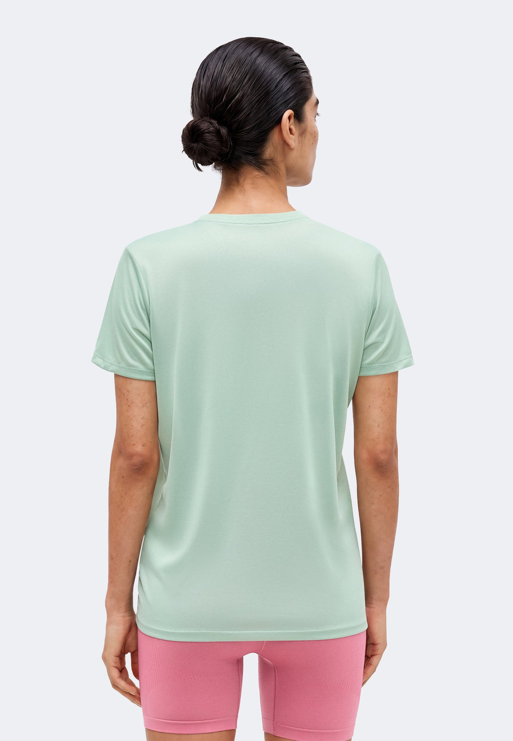 TEE - Sports T-shirt - steam/white