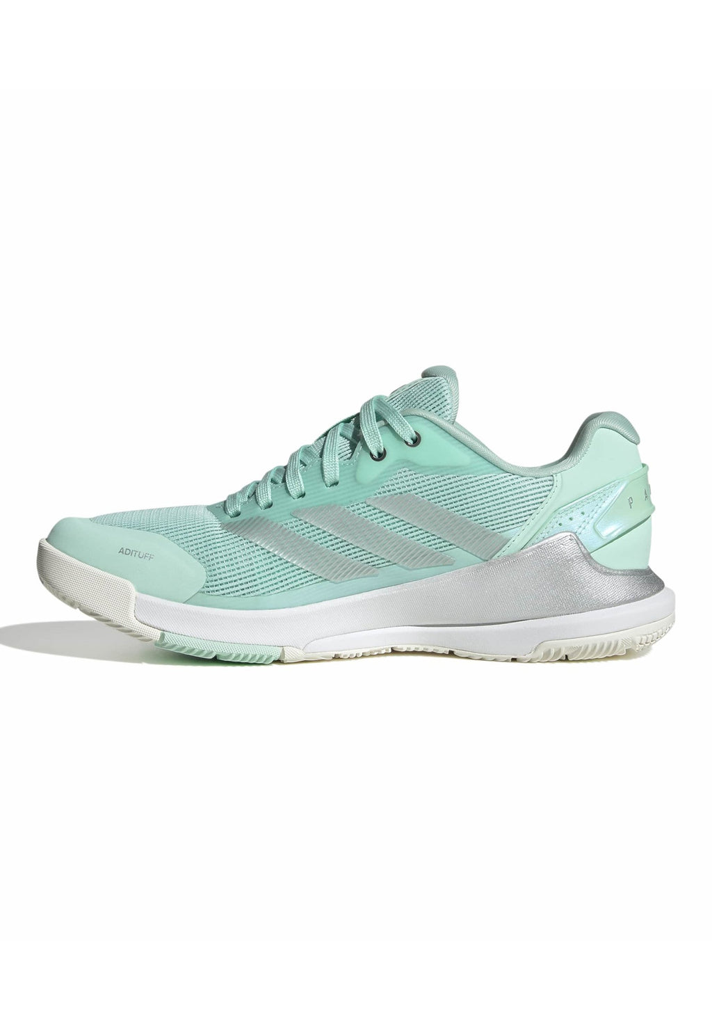 CRAZYQUICK LIGHTSTRIKE PADEL - Padel shoes - clear mint silver met ftwr white