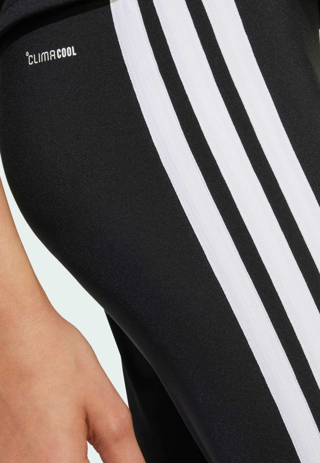 ESSENTIAL UNISEX - Leggings - Trousers - black   white