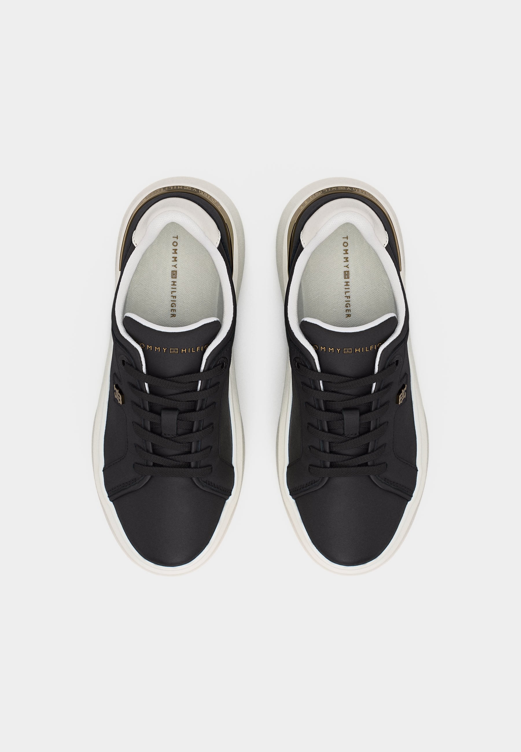 TH CHIC PLATFORM - Baskets - black