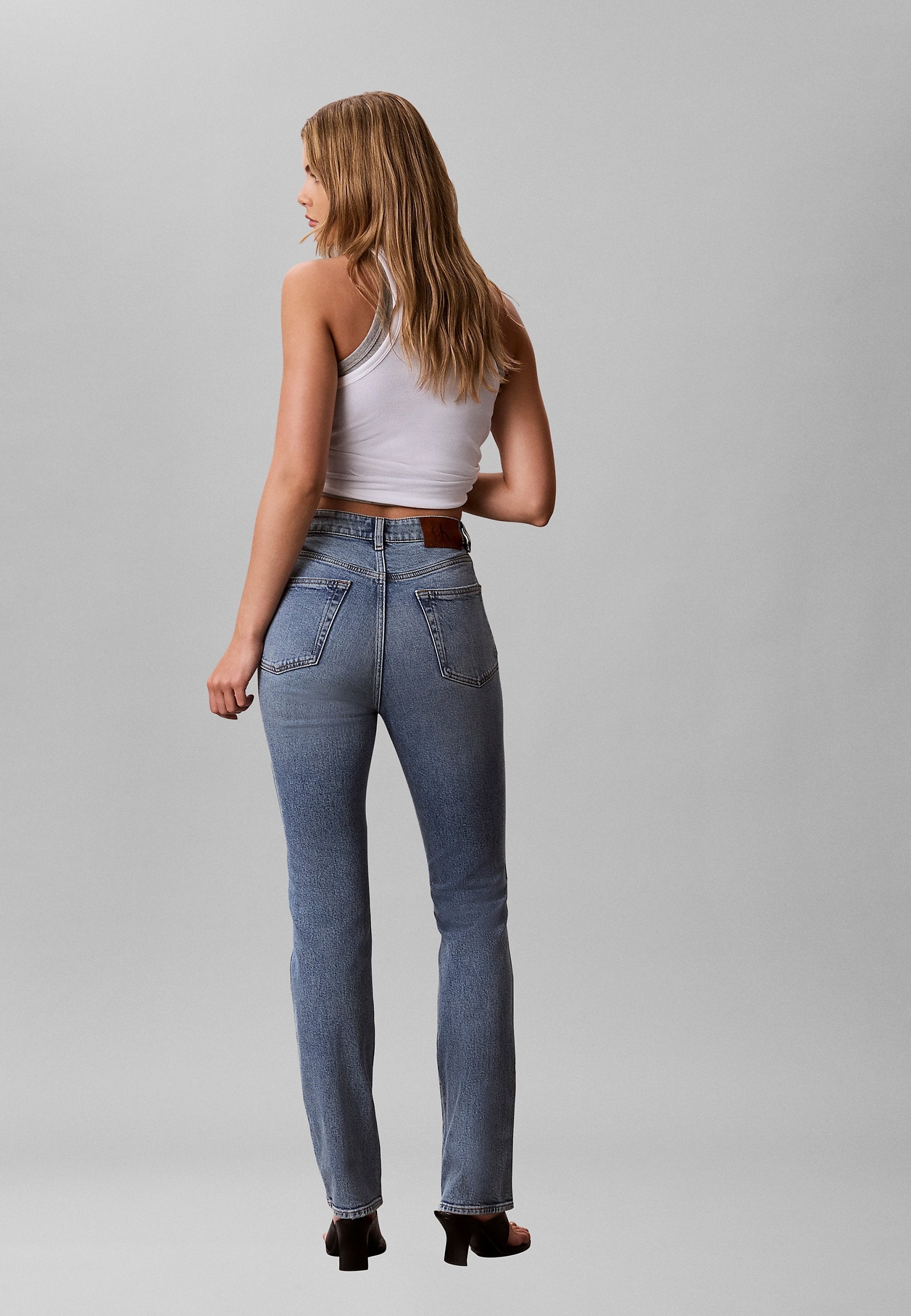 THE BROOKE JEAN VINTAGE MOSS - Slim fit jeans - vintage moss