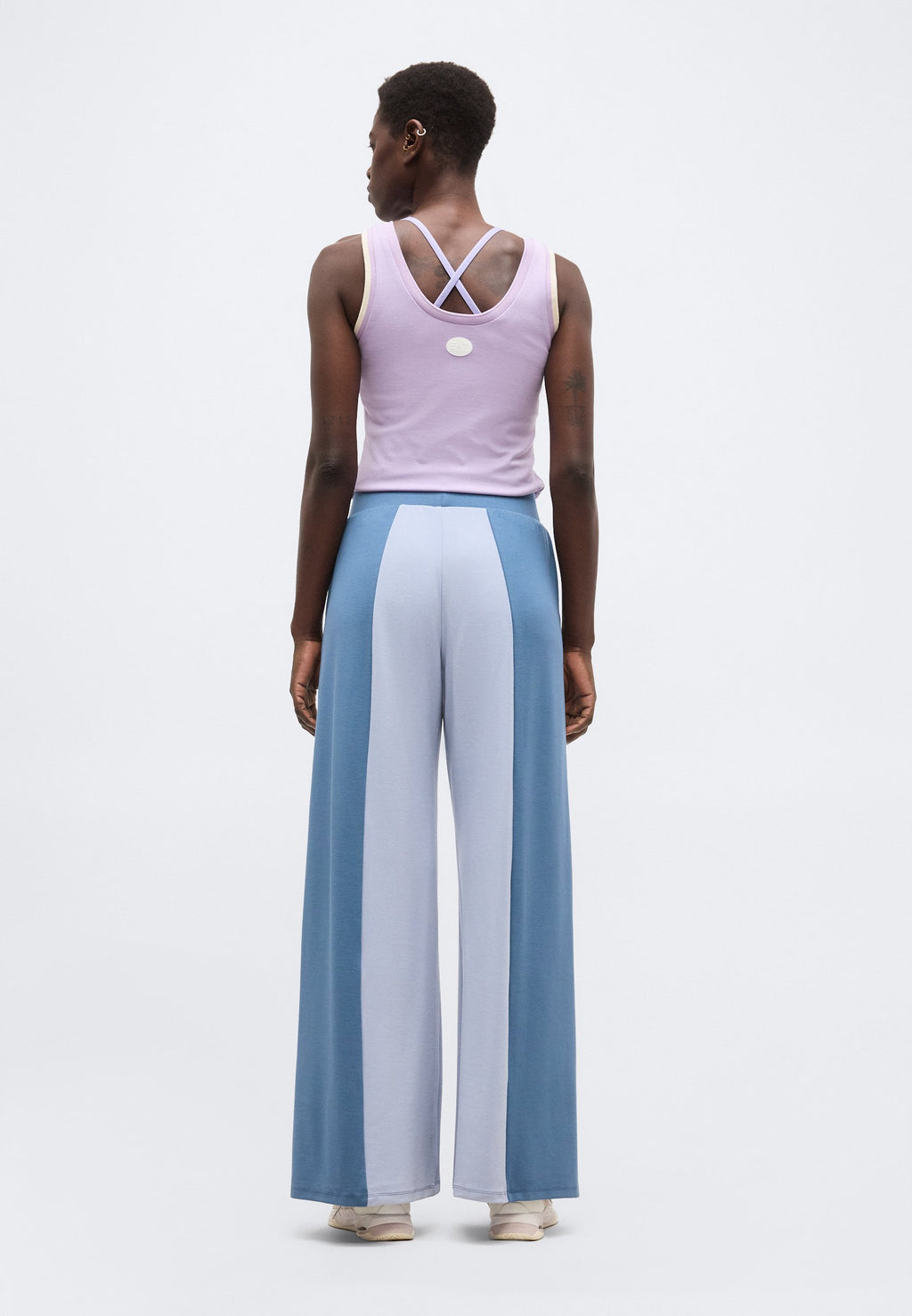TRAIN SPORTING CLUB PANTS - Tracksuit bottoms - zen blue