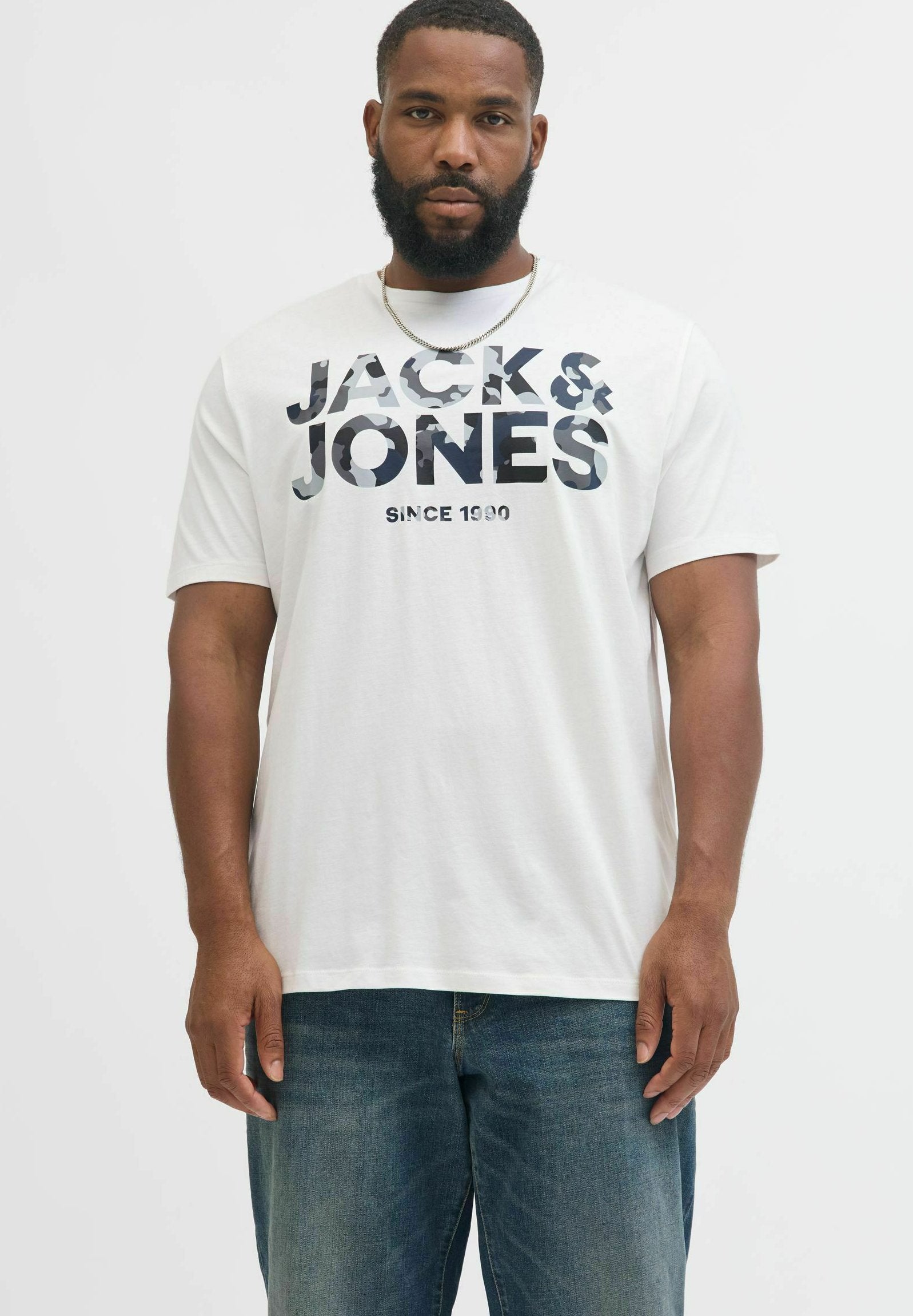 Plus Size 3-pack - Print T-shirt - black