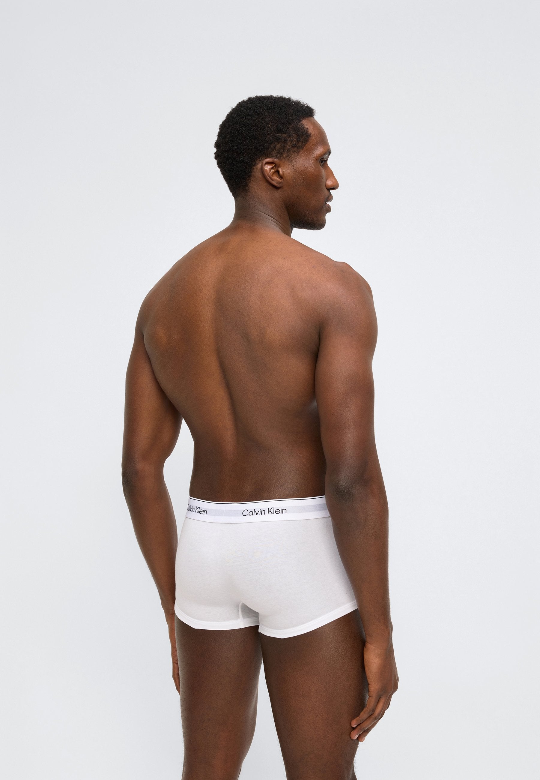 LOW RISE TRUNK 7 PACK ICON COTTON STRETCH - Trunks - white