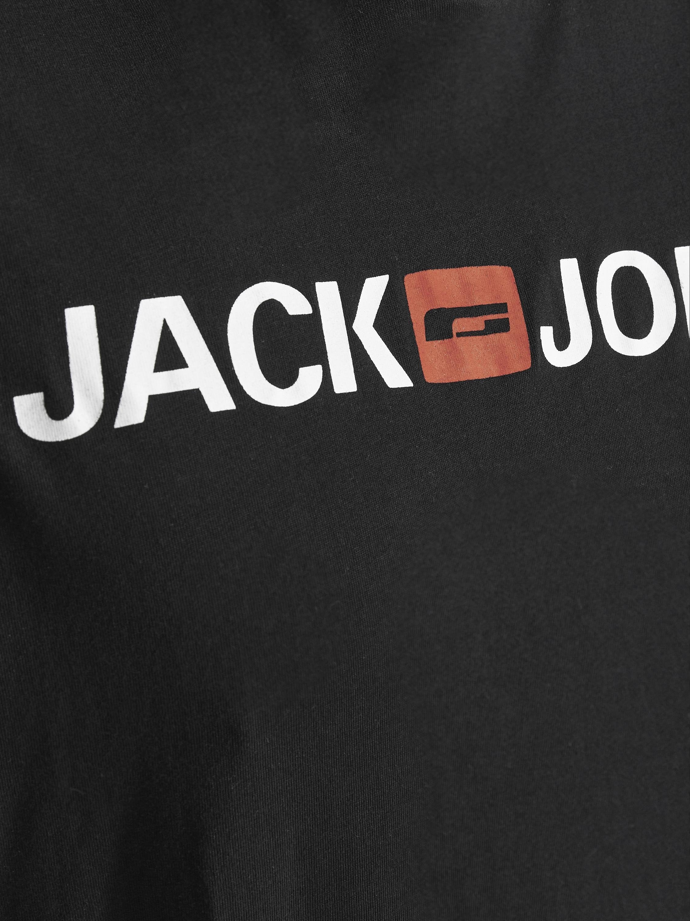 JJECORP LOGO TEE CREW NECK  - Print T-shirt - black