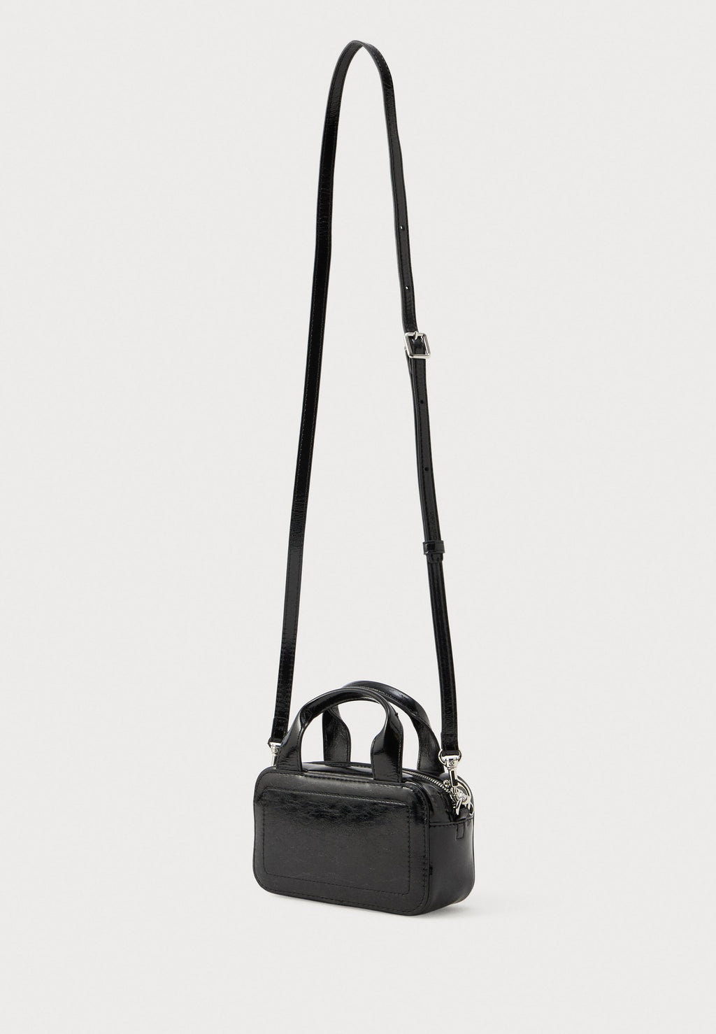 BOLD MINI BAULETTO BAG - Handbag - black