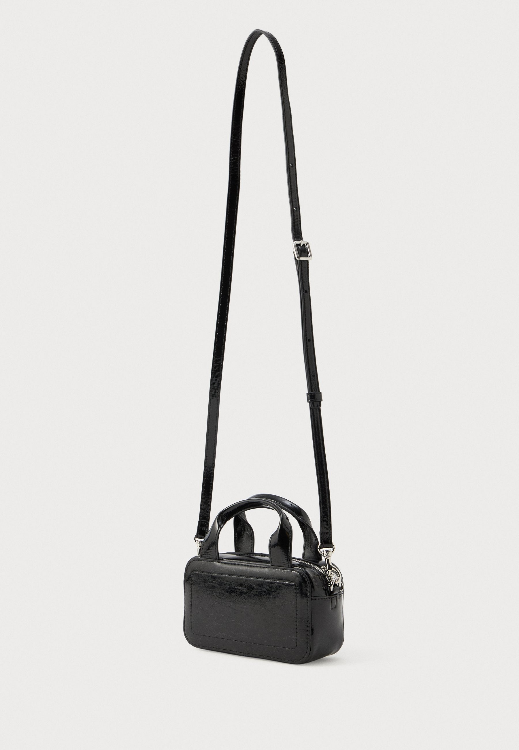 BOLD MINI BAULETTO BAG - Handbag - black