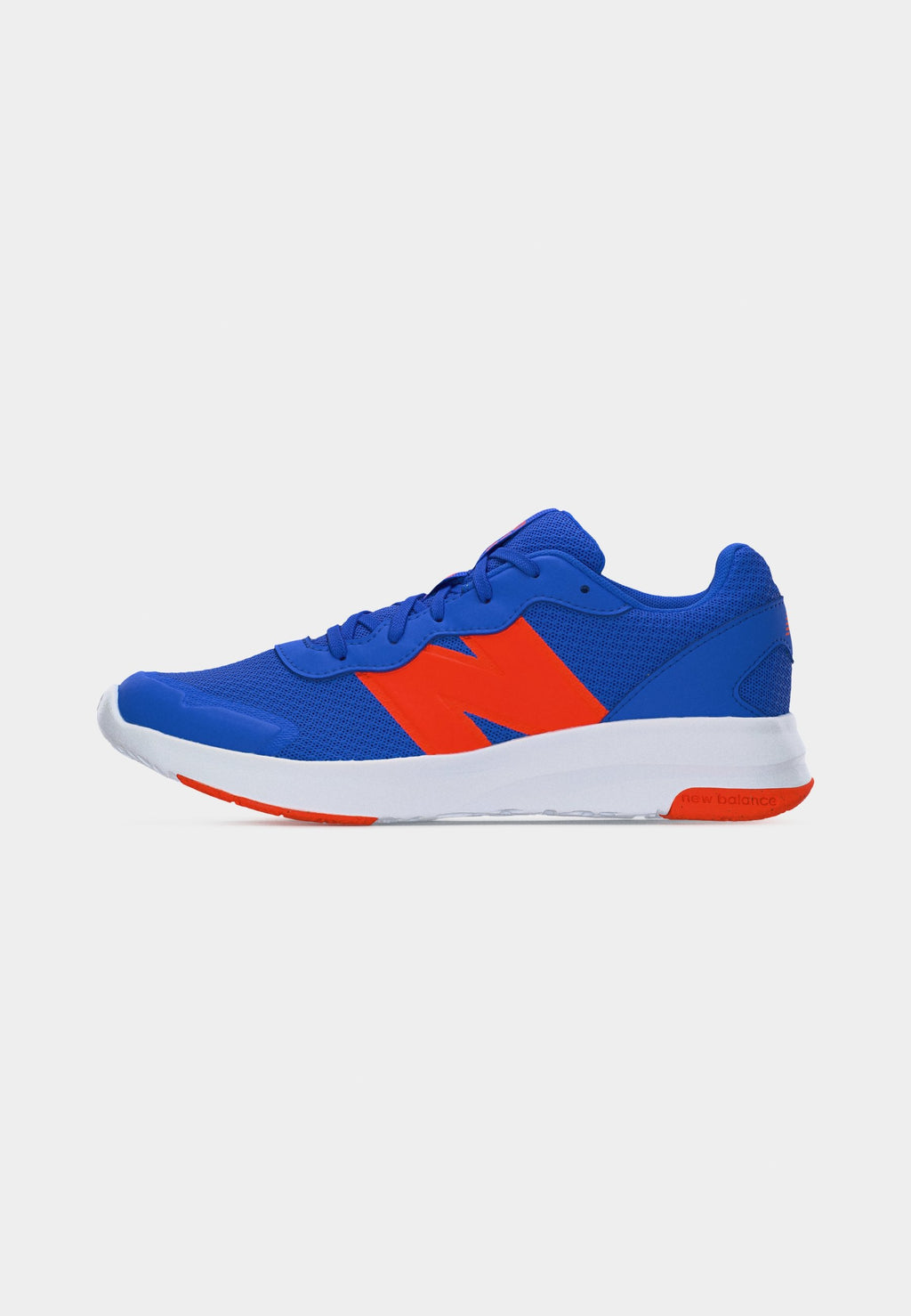 578 LACE UNISEX - Road running shoes - blue bird/team orange/white