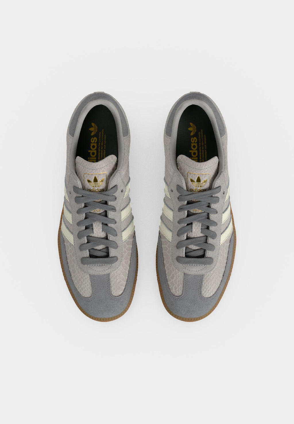 SAMBA OG UNISEX - Trainers - grey two/off white