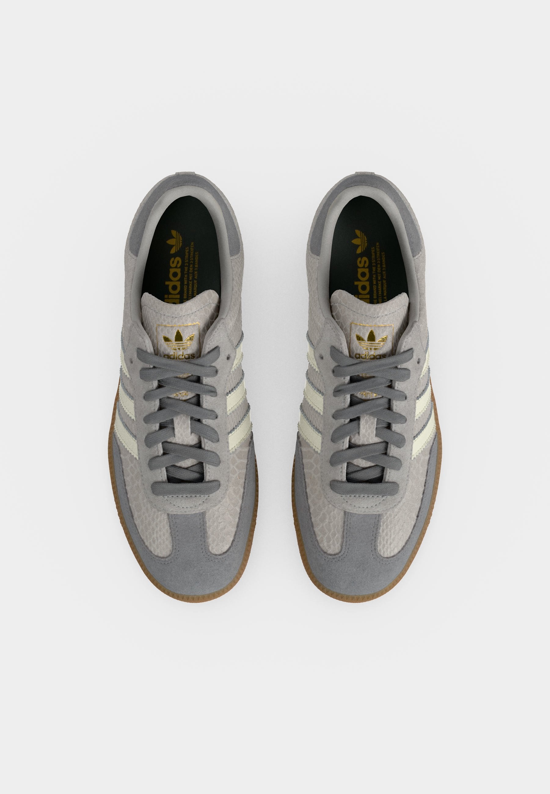 SAMBA OG UNISEX - Trainers - grey two/off white