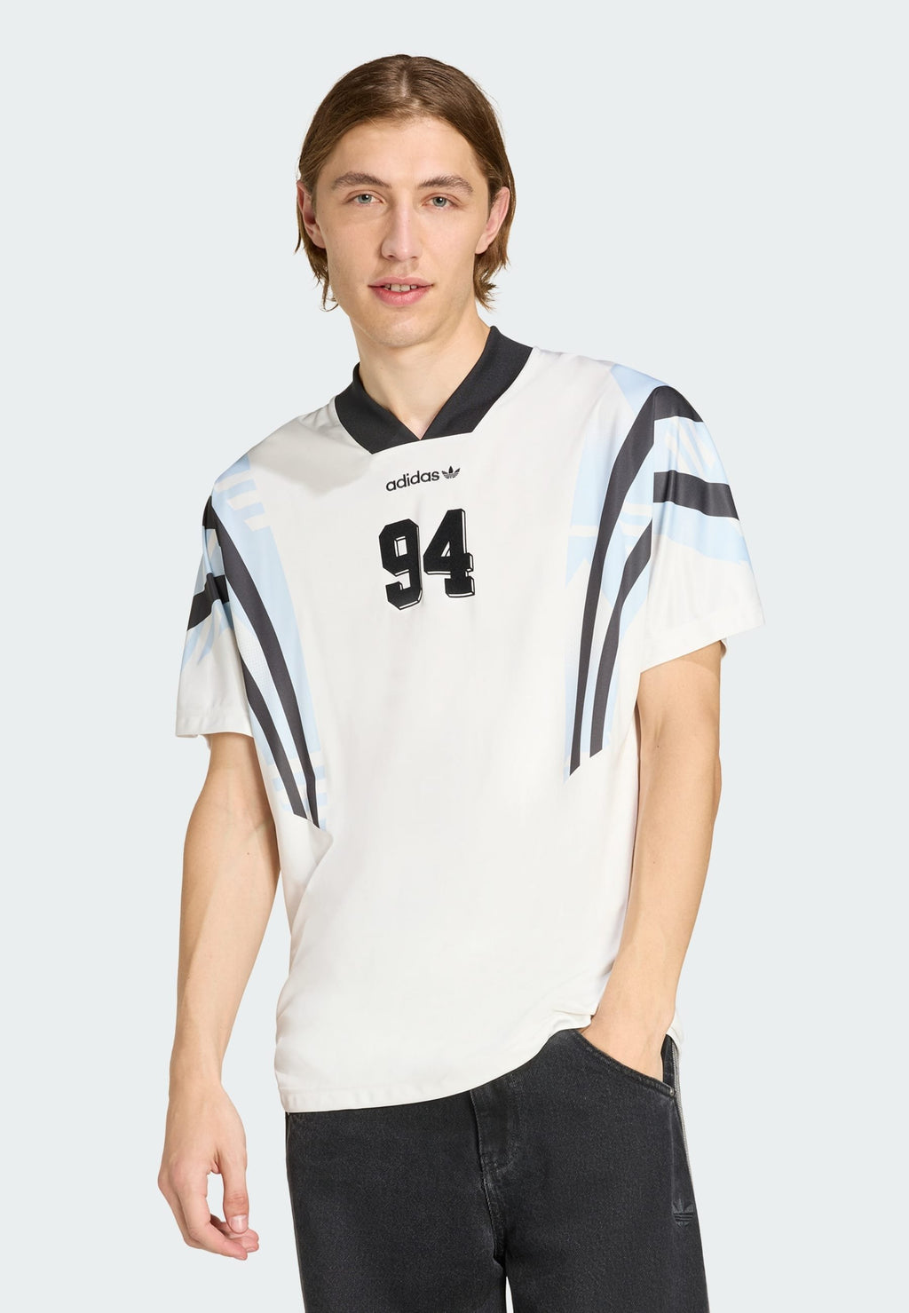 SANTIAGO - Print T-shirt - cloud white