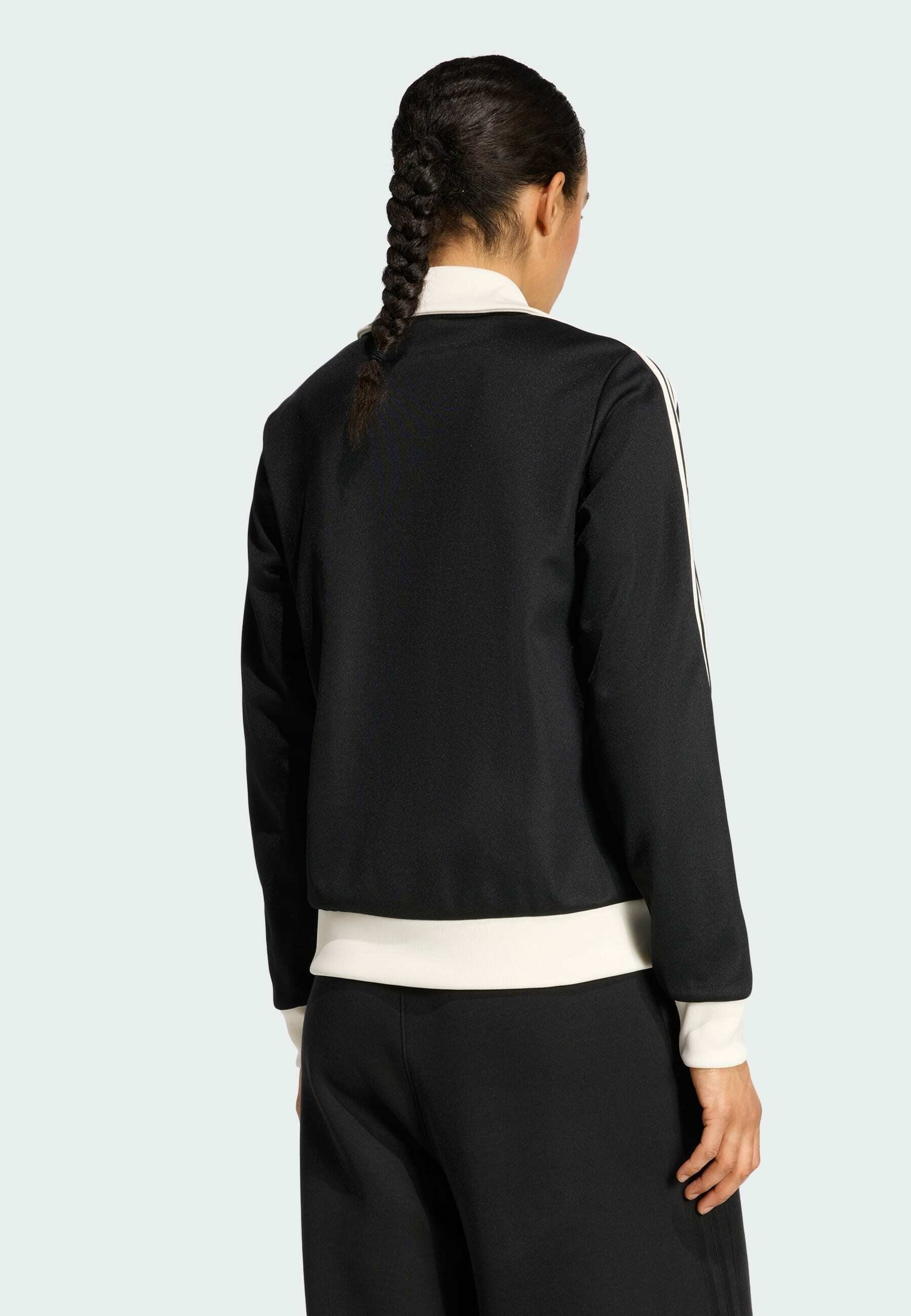 CLASSIC TT - Zip-up sweatshirt - black   white