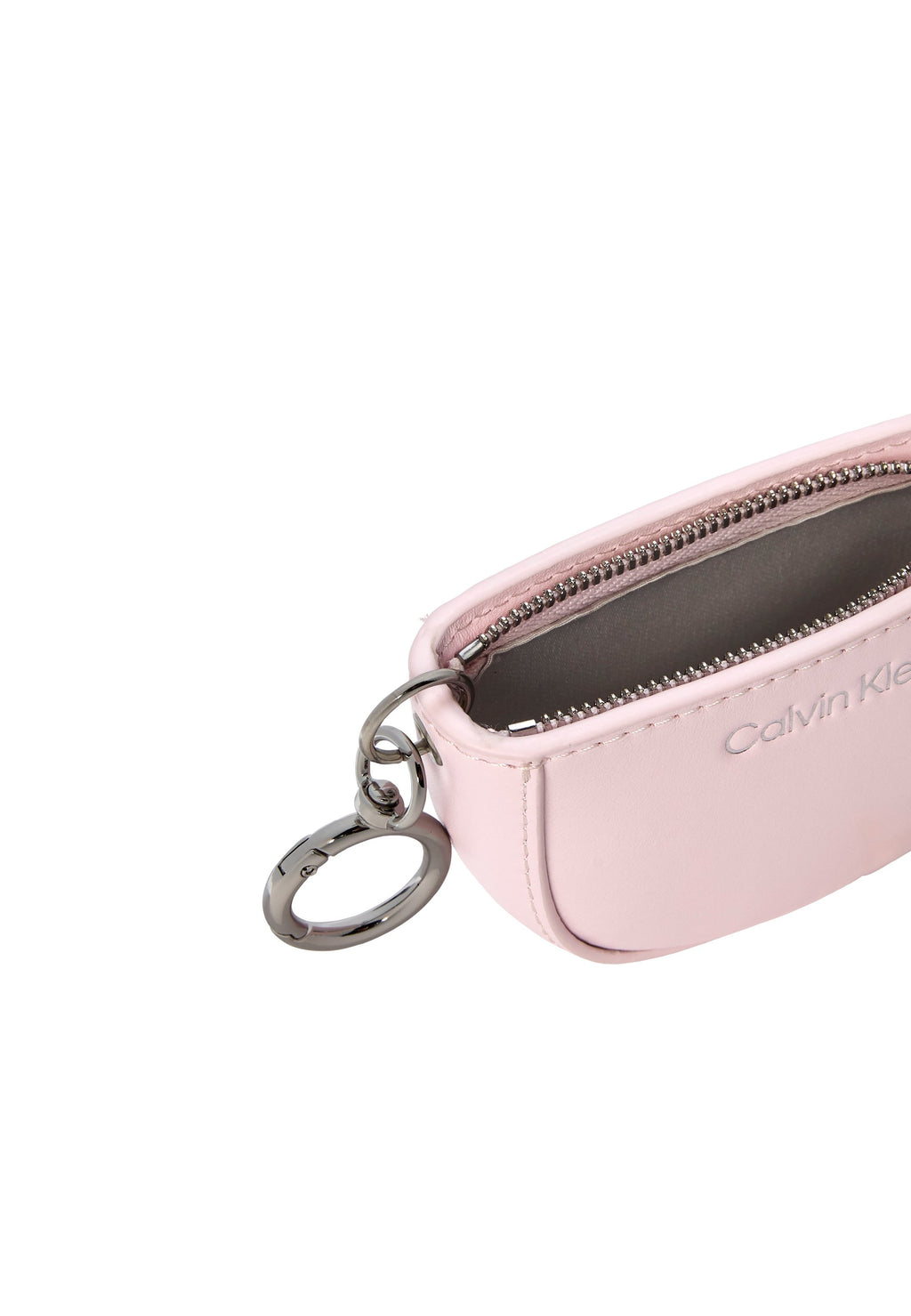 EMBOSSED MINI POUCH CHARM - Porte-clés - rose poudré