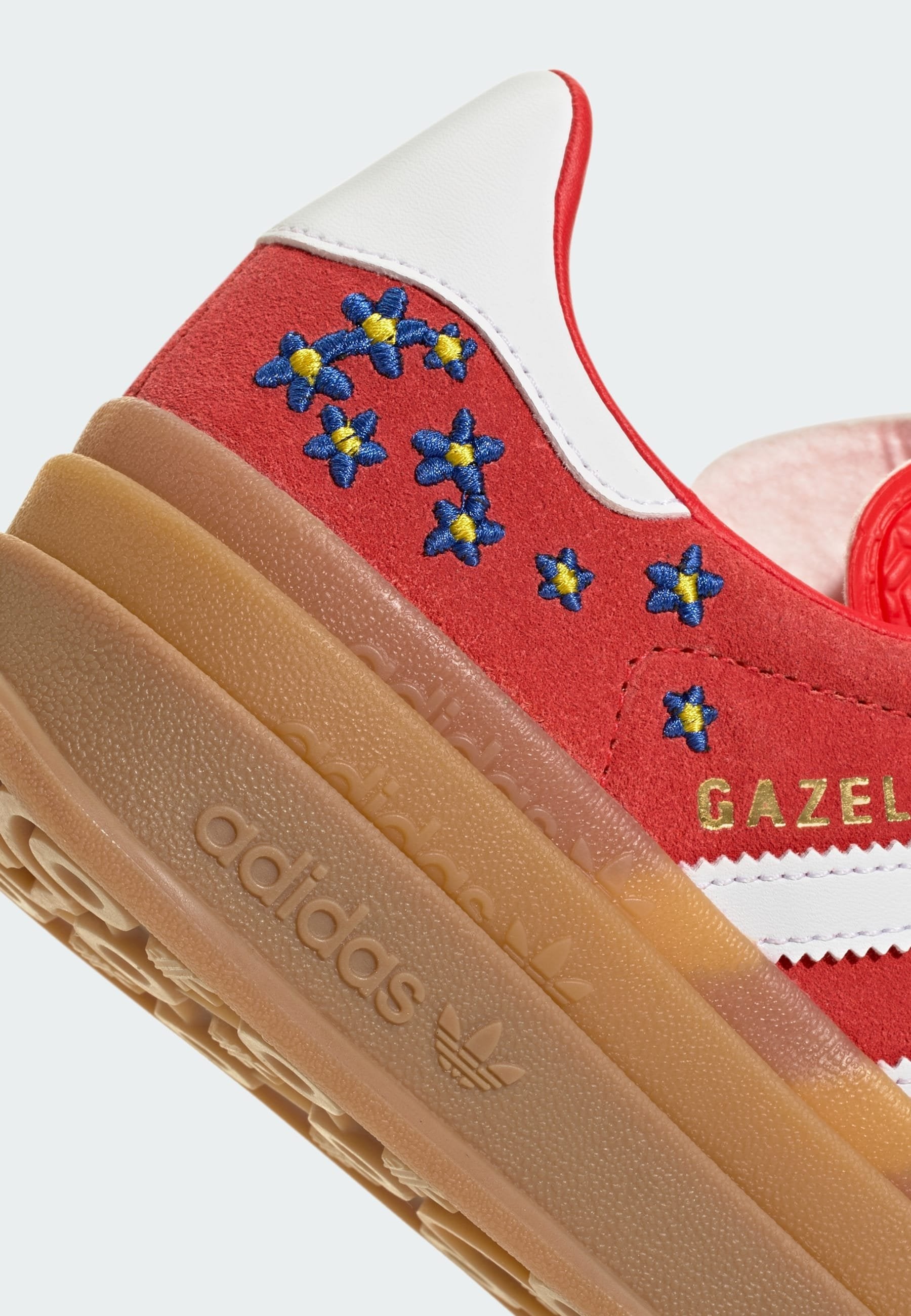 GAZELLE BOLD J UNISEX - Trainers - pure ruby/ftwr white/gum 1
