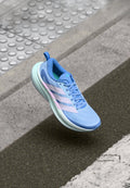 SUPERNOVA GLIDE W - Chaussures de running sur route - glow blue/ice lavender/blue fusion