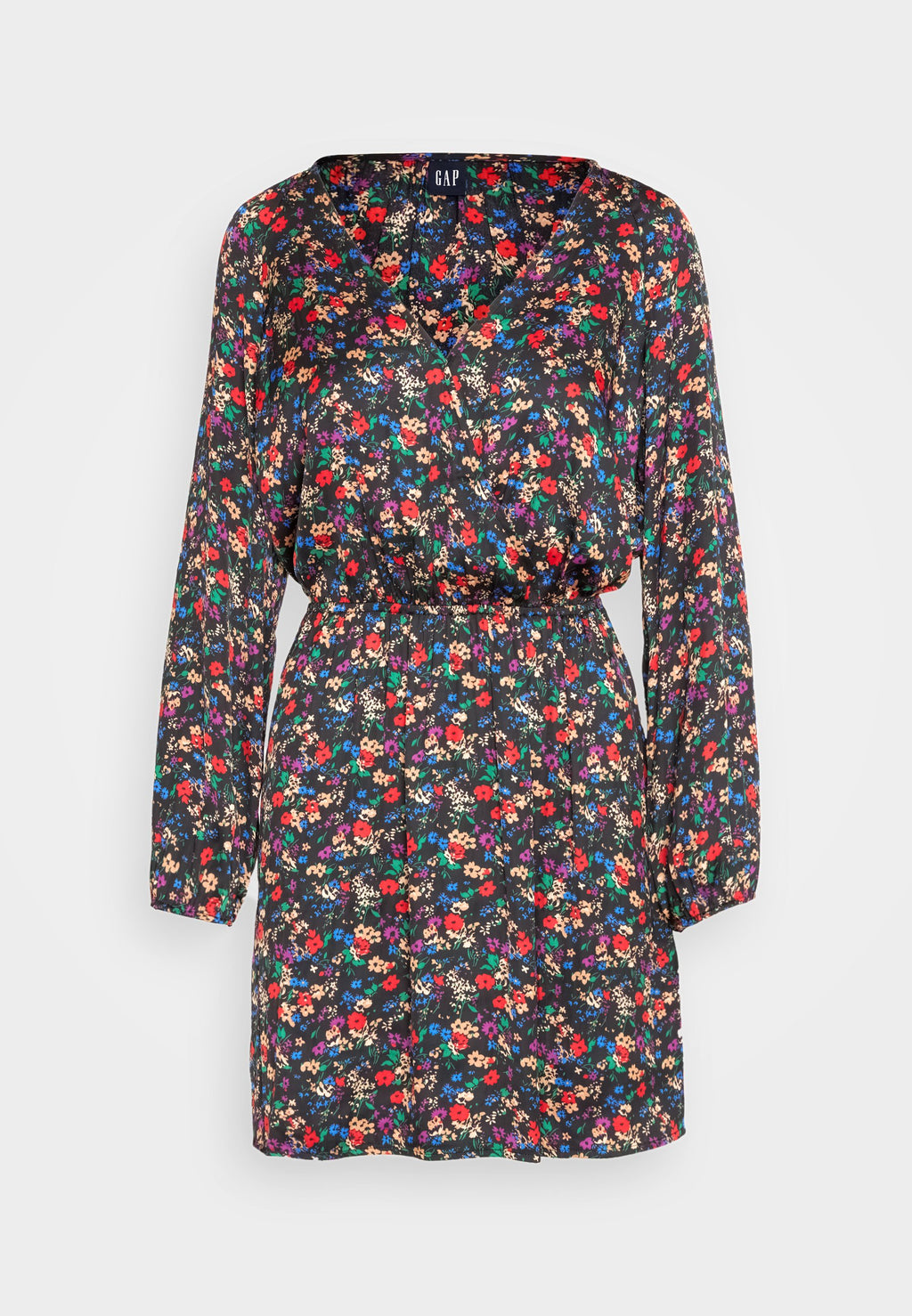 WRAP MINI DRESS - Day dress - celebration floral