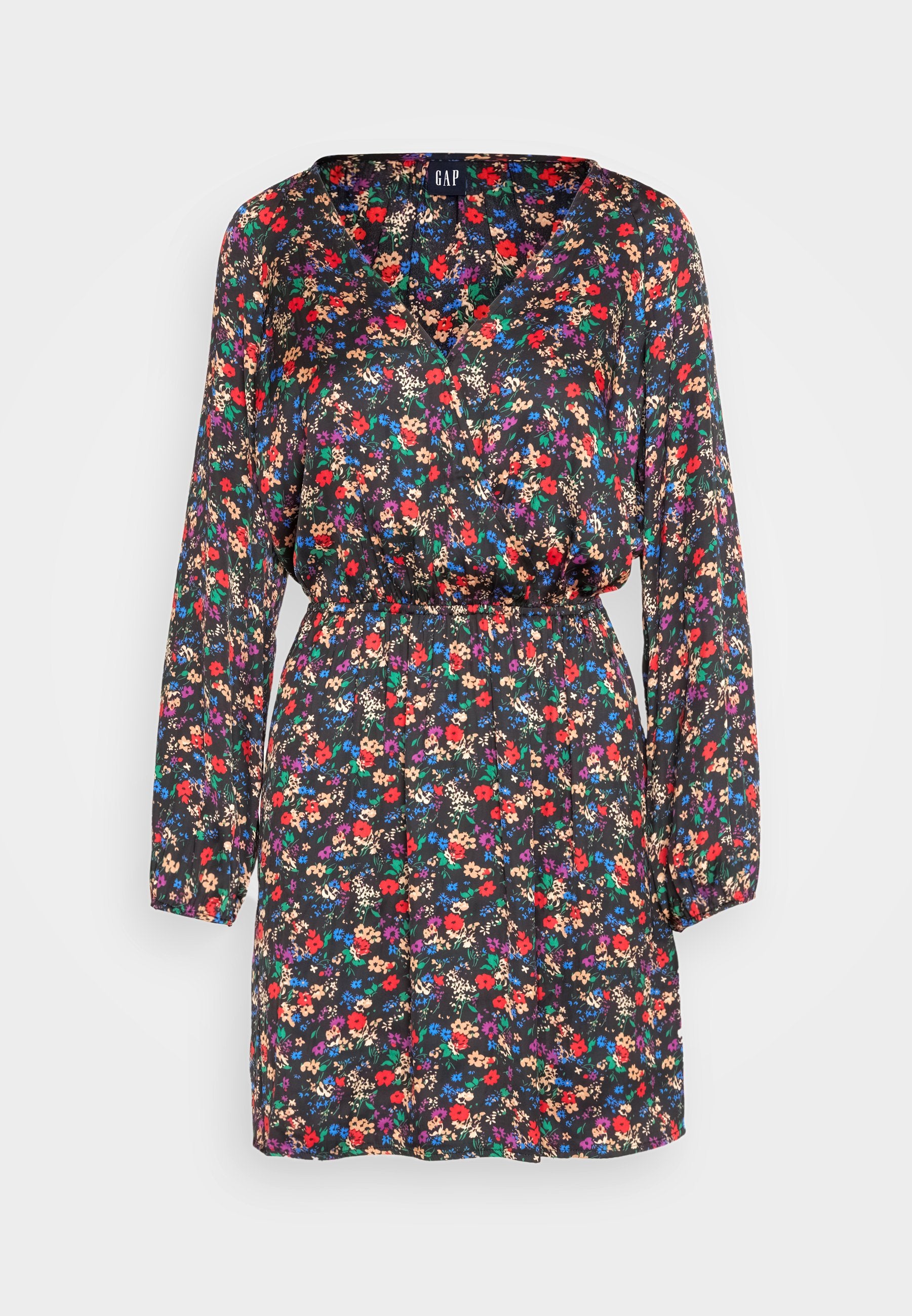 WRAP MINI DRESS - Day dress - celebration floral