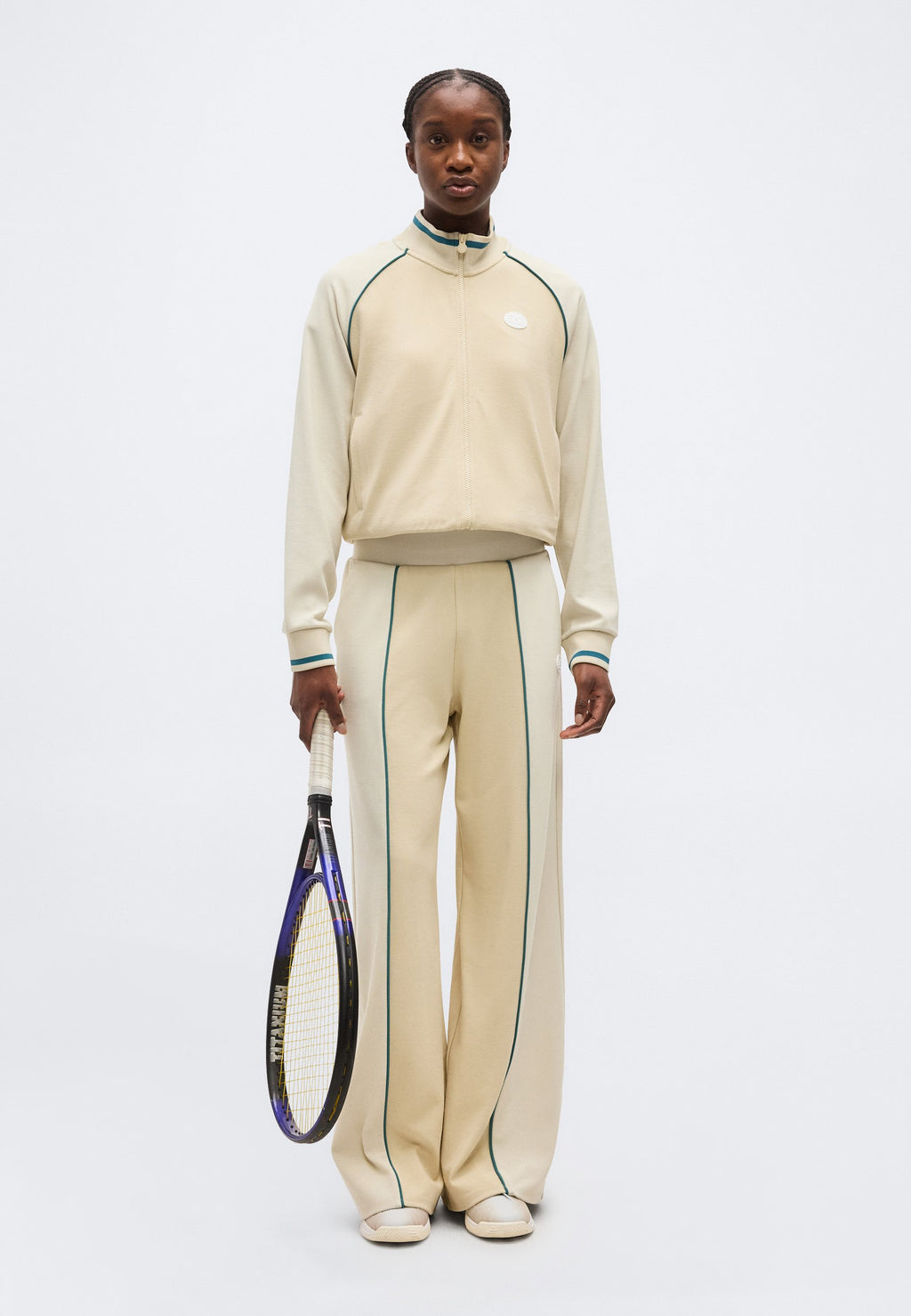 TRAIN SPORTING CLUB PANTS - Tracksuit bottoms - fog